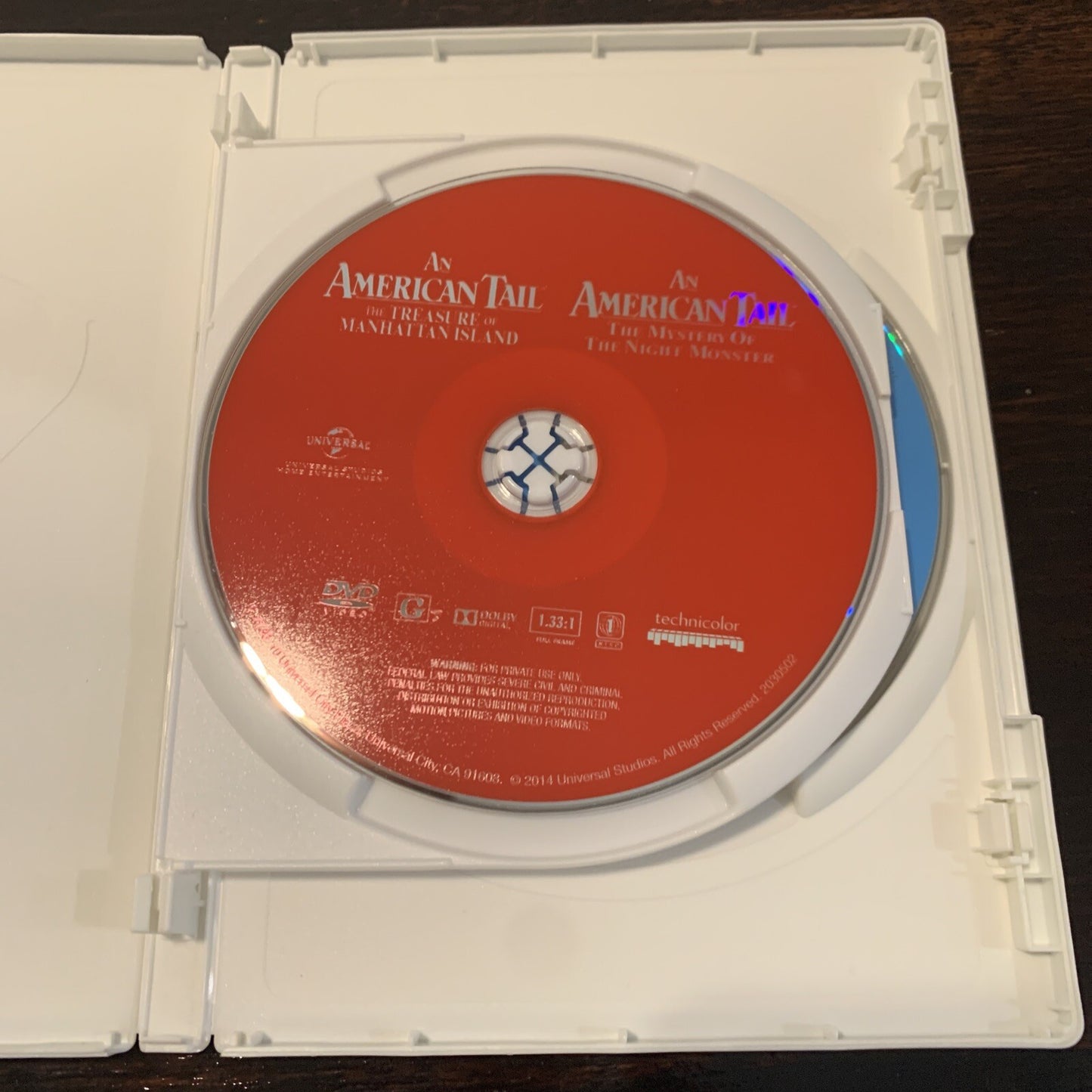 4-Movie Family Fun Pack (DVD, 2014, 2-Disc Set) Brer Rabbit, American Tale, more