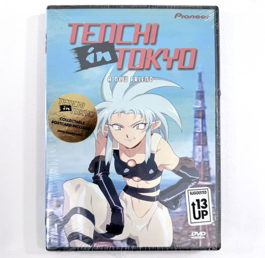Tenchi in Tokyo Vol. 2: A New Friend (DVD, 2004) Limited Postcard - Sealed