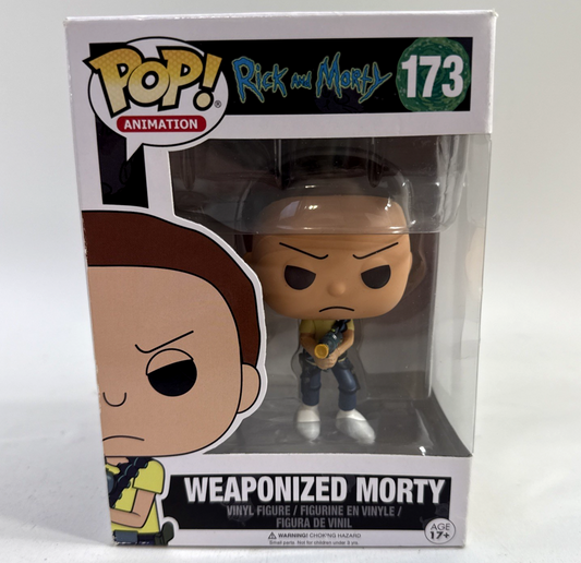 Funko Pop! Animation: Rick and Morty - Weaponized Morty #173 - Vaulted