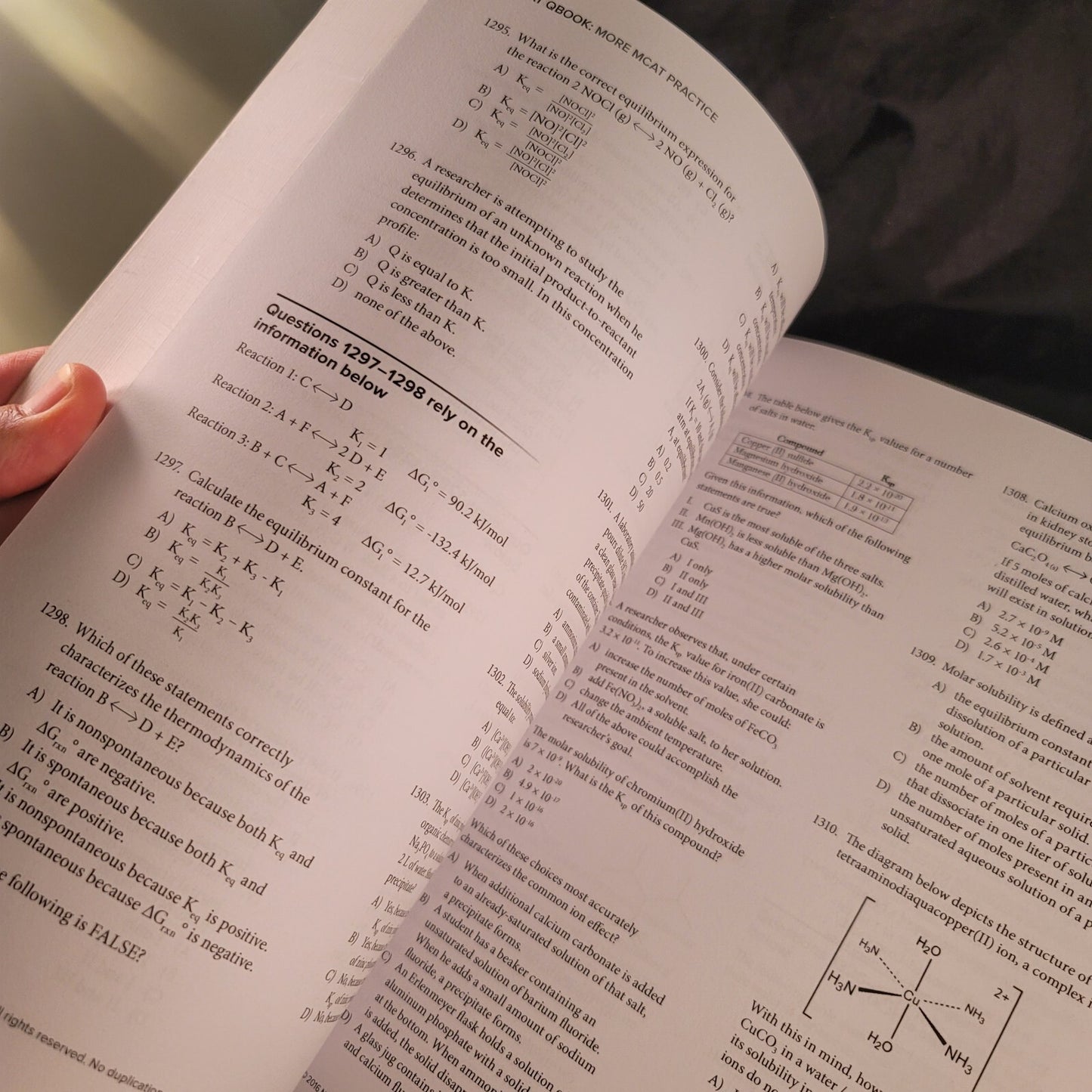 MCAT Science QBook: Over 2,000 Questions To Master MCAT Science (NextStep, 2017)