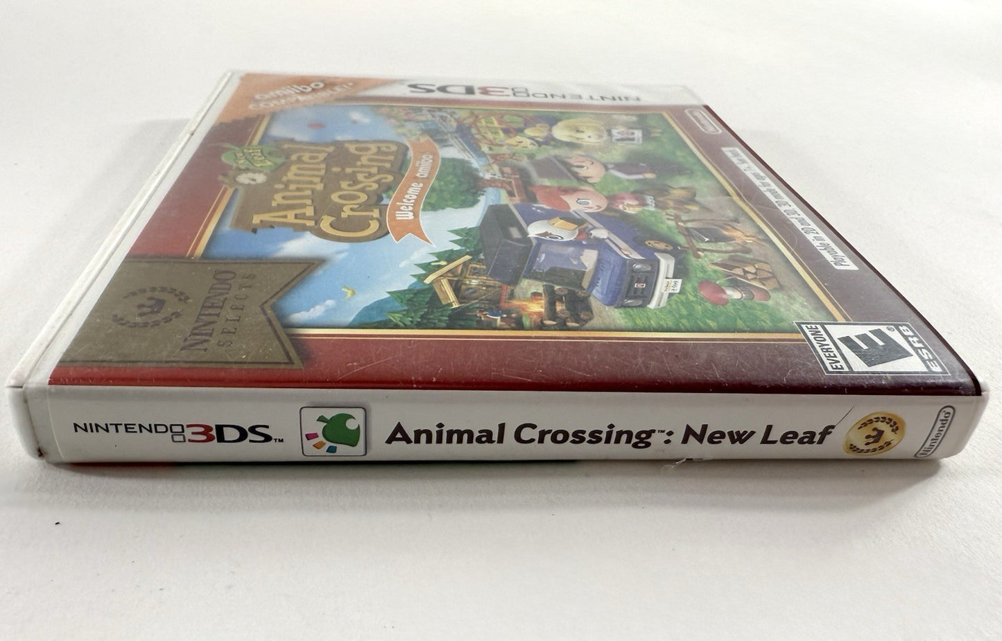 Animal Crossing: New Leaf (Nintendo 3DS, 2016) Original Game Case, Art, Manual