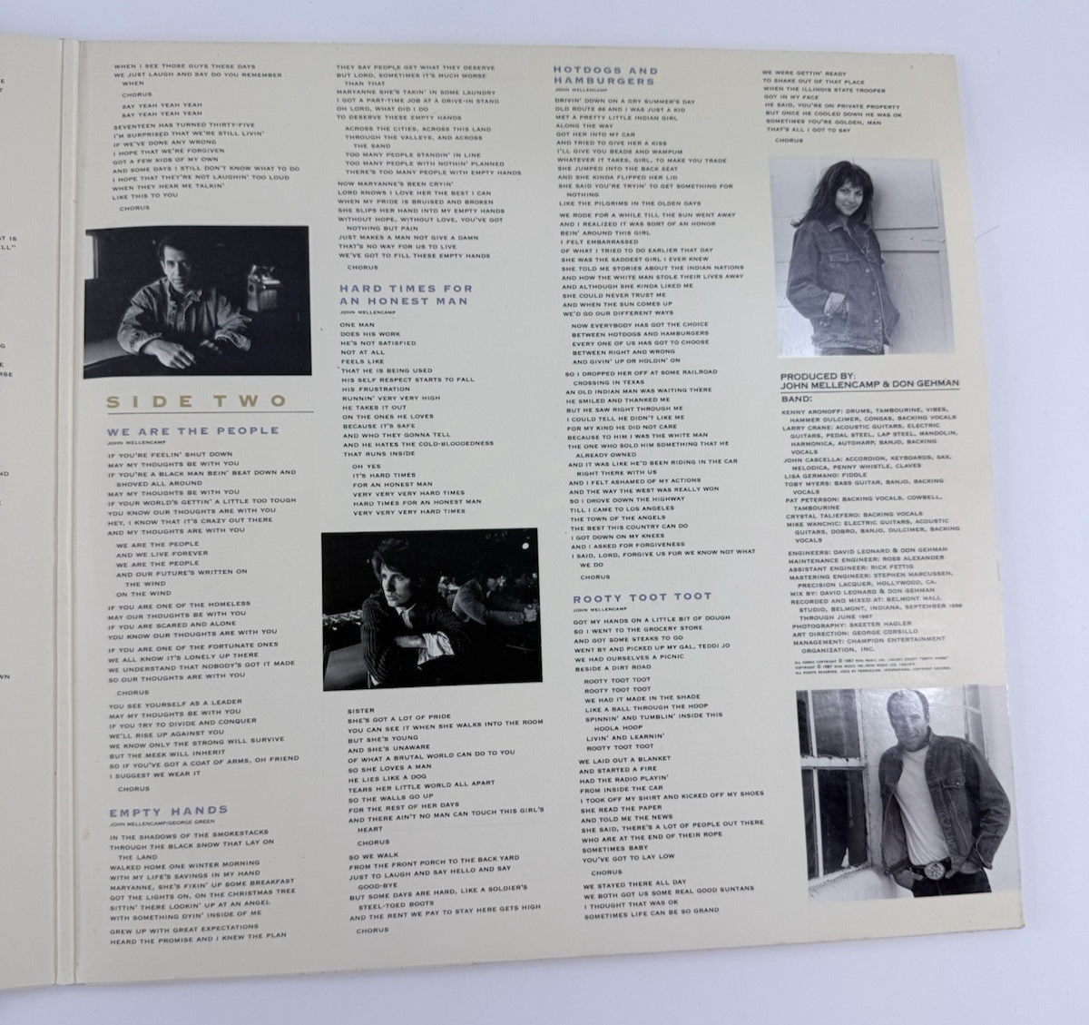 John Cougar Mellencamp The Lonesome Jubilee Vinyl (LP, 1987) 422 832 465-1 Q-1