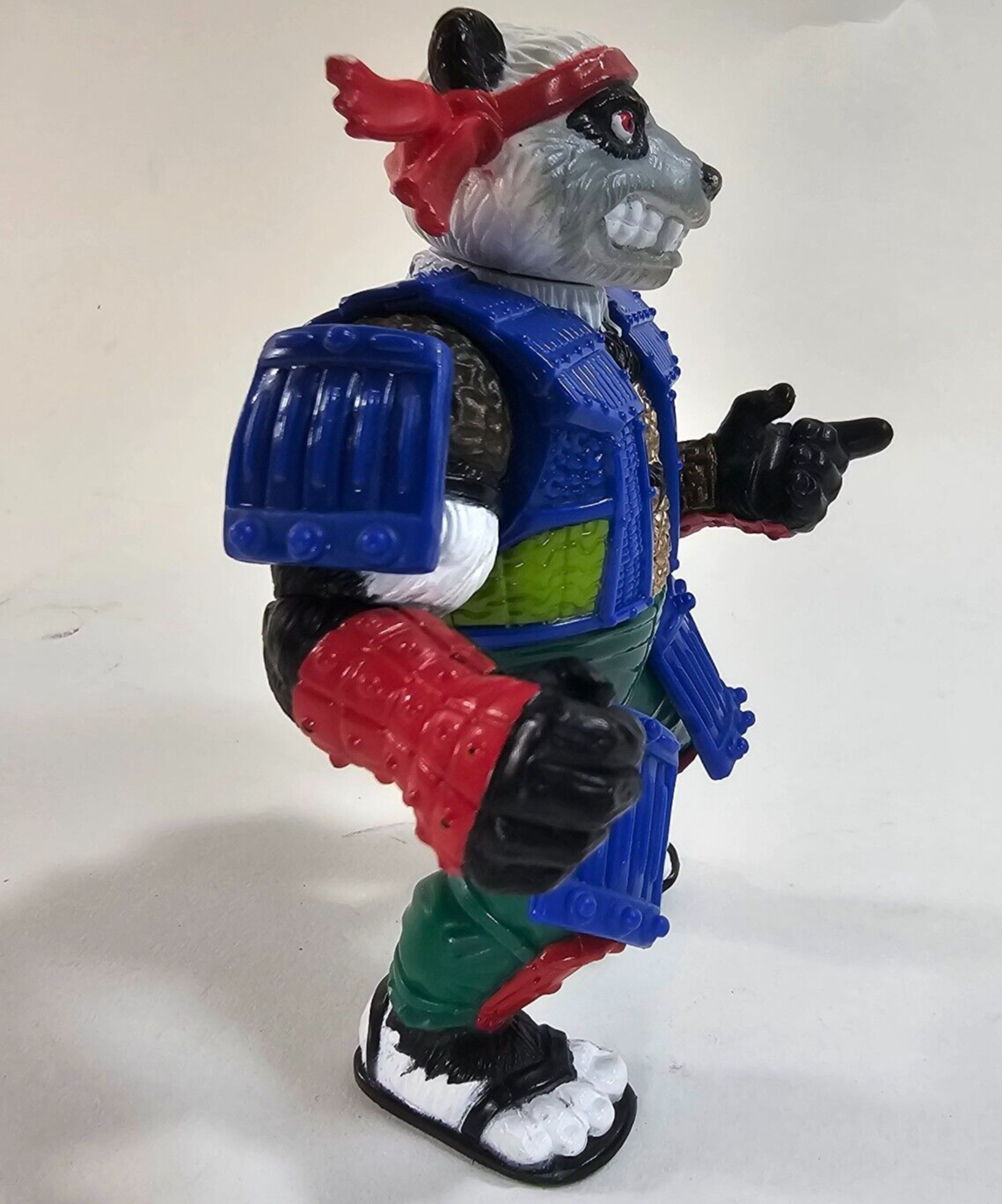 Playmates 1990 Panda Khan Action Figure Teenage Mutant Ninja Turtles