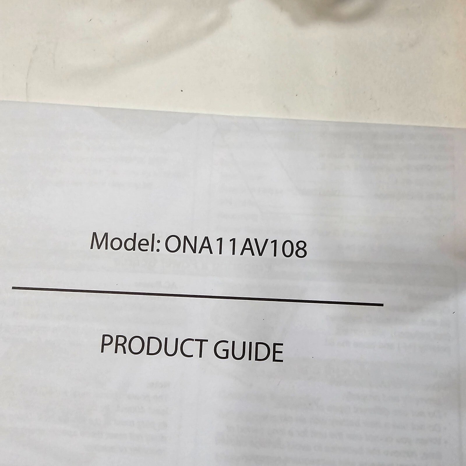 Onn ONA11AV108 Cassette Recorder with Microphone - New, Open Box