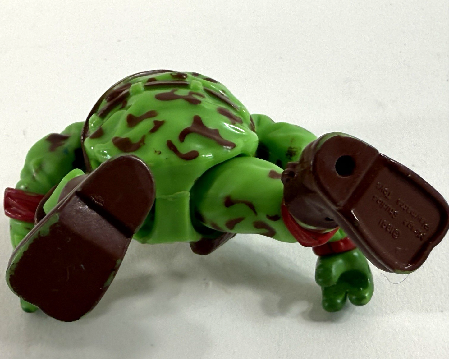 Playmates 1991  Raph The Teen Green Beret 6" Loose Action Figure - TMNT