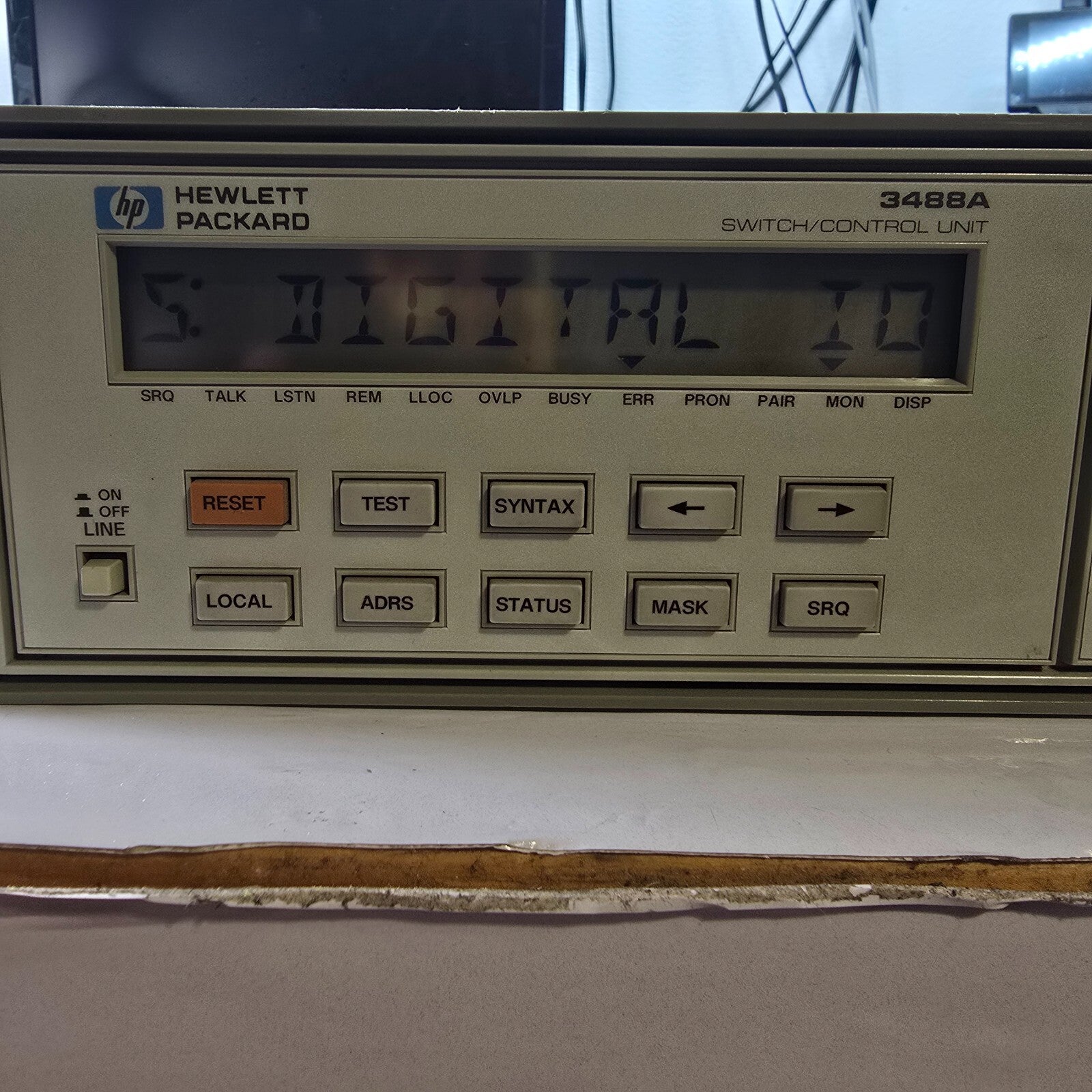 HP Agilent 44474A Digital Input/Output Switch Module - Tested and Working (1004)