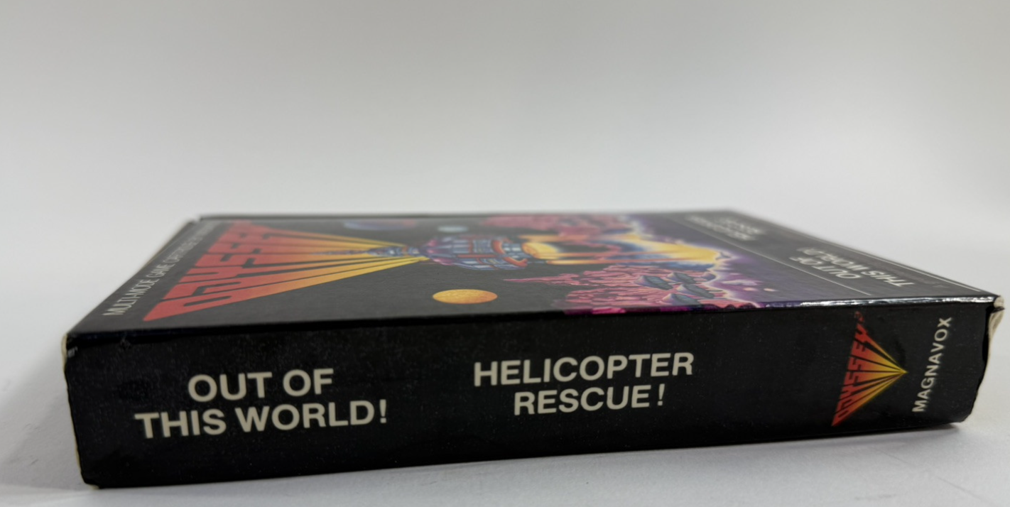 Out of This World/Helicopter Rescue (Odyssey 2/Videopac, 1979) Game Box Manual