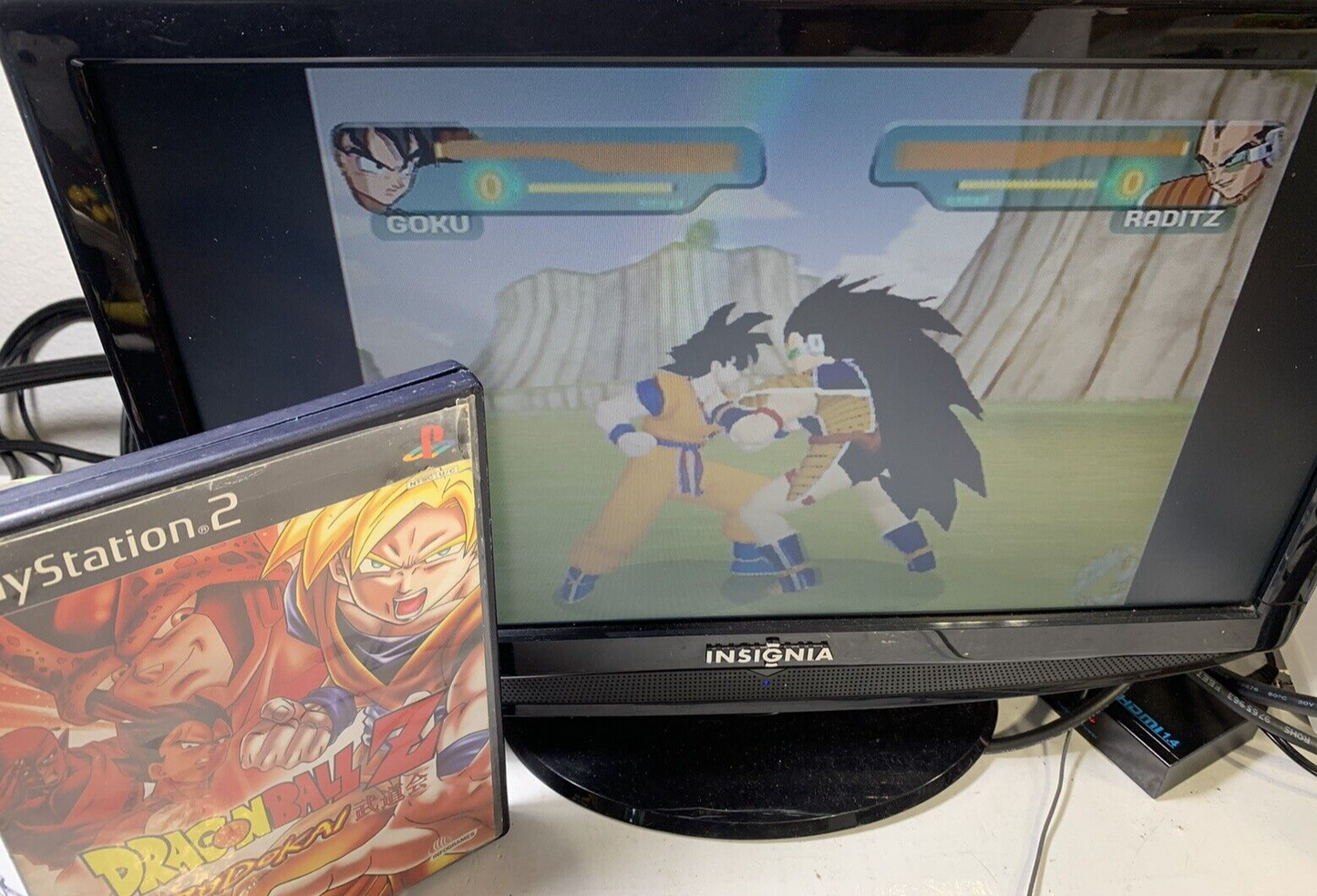 Dragon Ball Z: Budokai (Playstation 2, 2002) Game and Case - Tested and Working