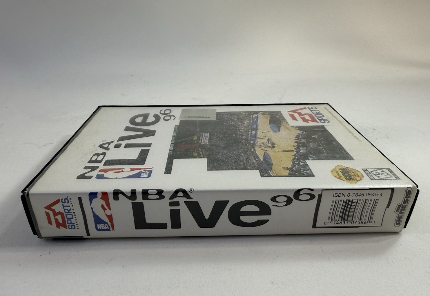 NBA Live 96 (Sega Genesis, 1995) Game Case Manual Inserts Registration - Tested