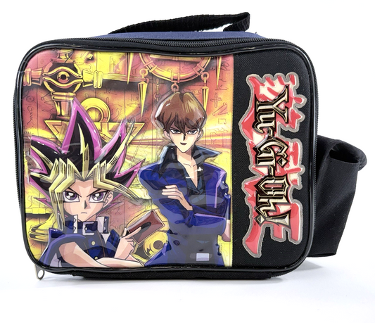 4Kids Entertainment Y2K Yu-Gi-Oh! Yugi Kaiba Insulated Lunch Bag with Side Pouch