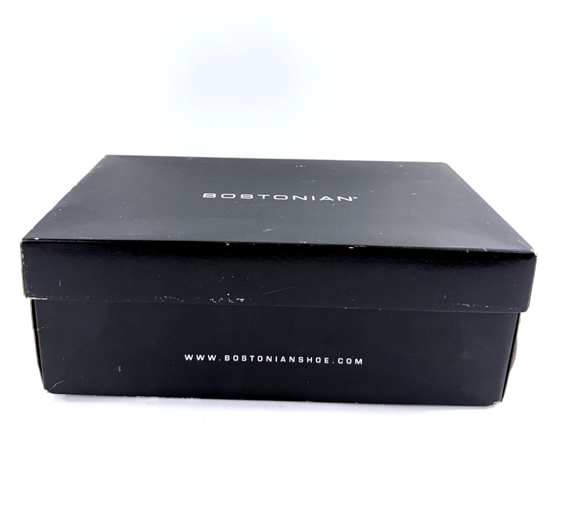 Bostonian Black Leather Men’s Oxford Shoes Size 13 D with Original Box