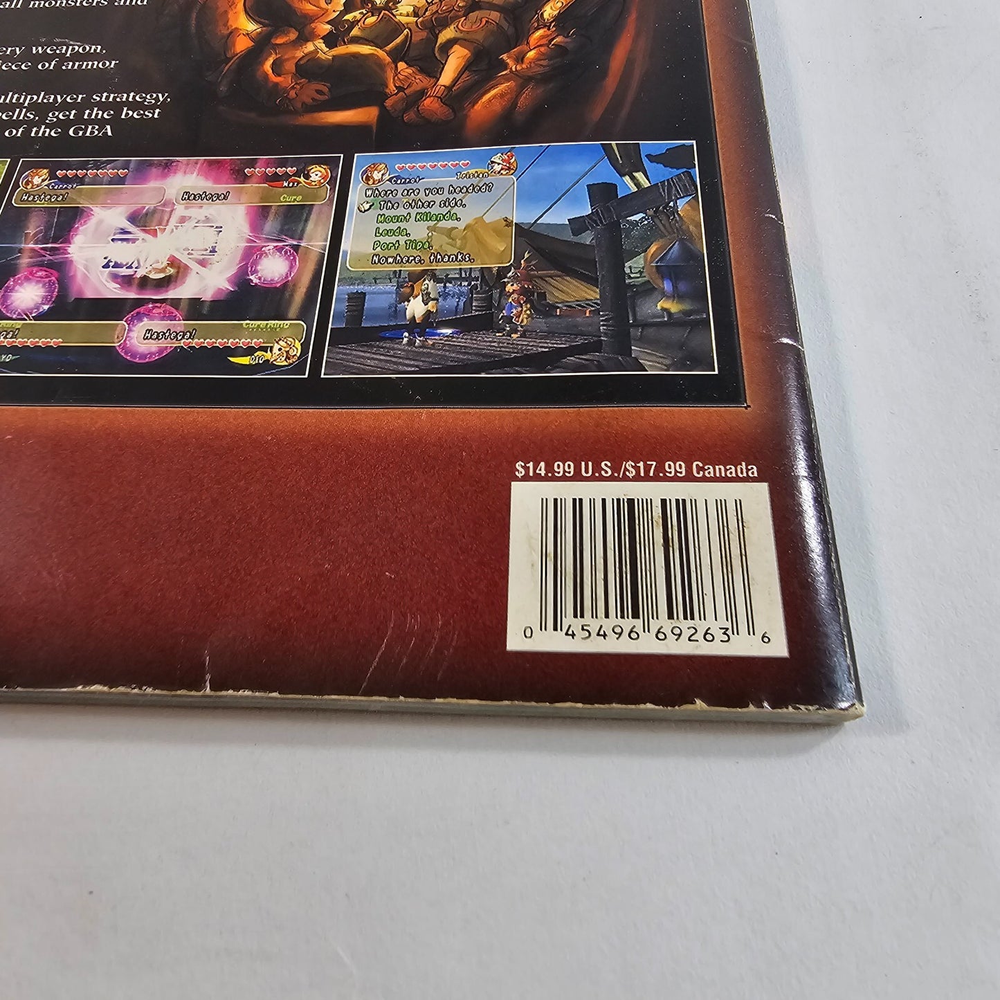 Nintendo Final Fantasy Crystal Chronicles Official Strategy Guide Book Game Cube