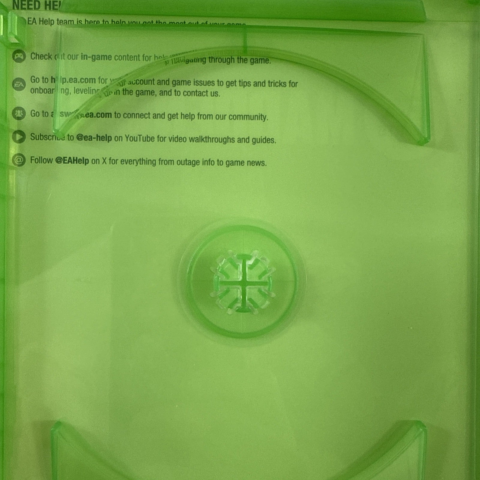 Madden NFL 26 (Microsoft Xbox Series X|S, 2025) Game Case Insert - Tested