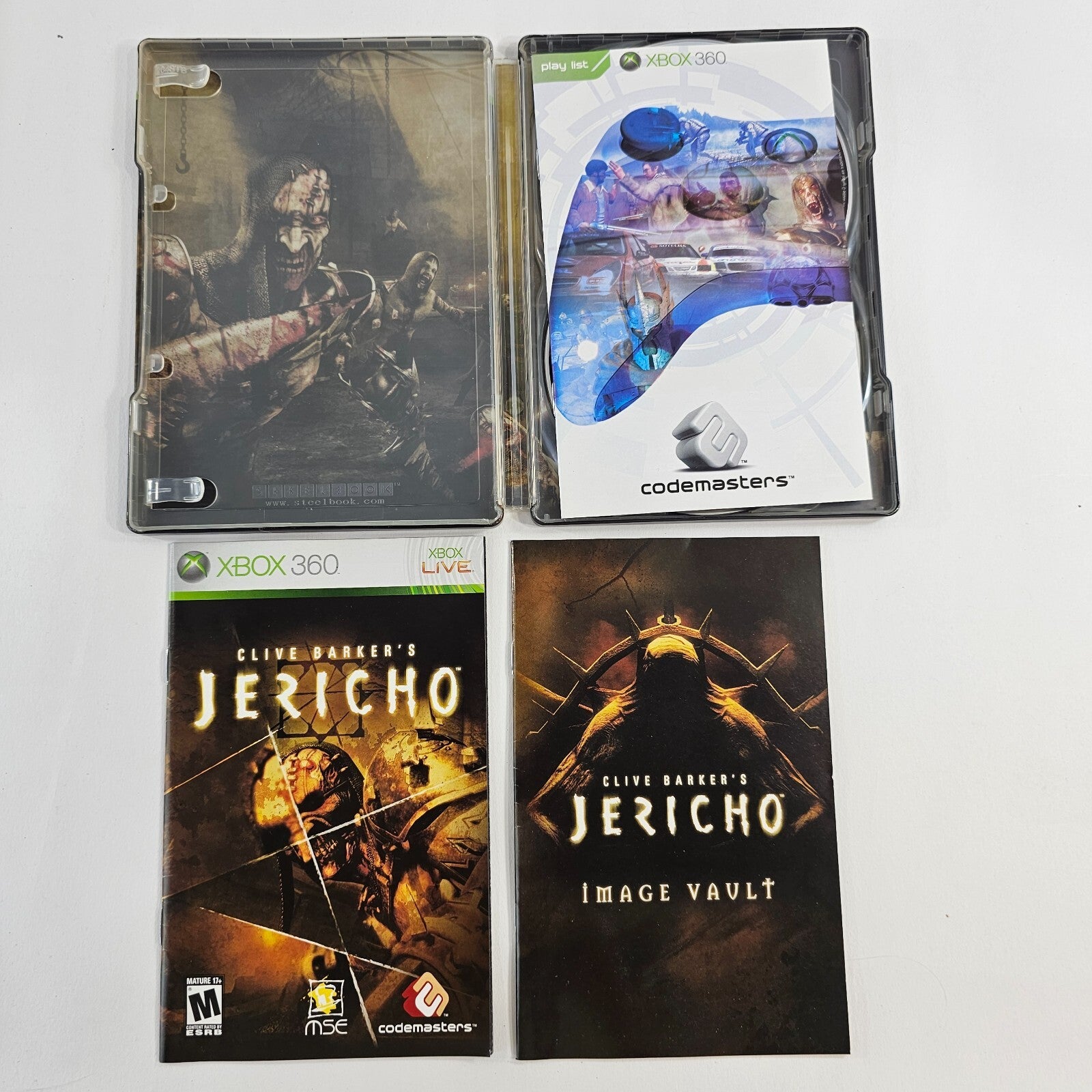 Clive Barker's Jericho: Special Edition (Xbox 360, 2007) Tested and Working
