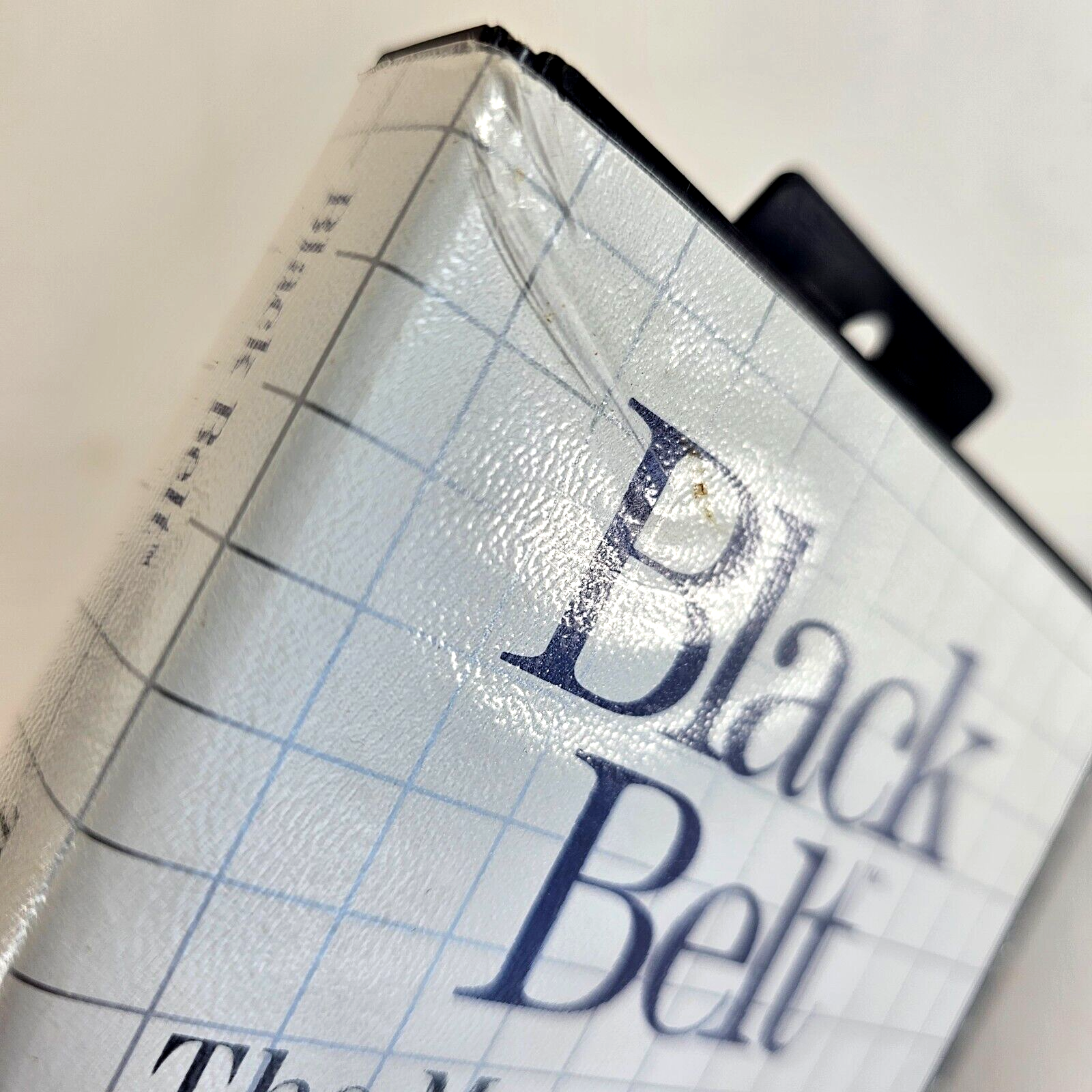Black Belt (Sega Master System, 1986) Game Case Manual  - Tested and Working