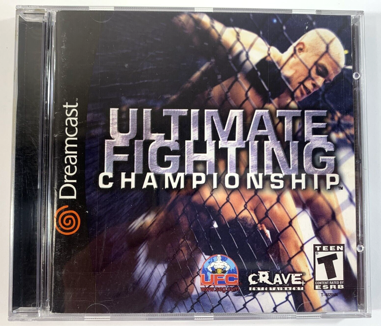 Ultimate Fighting Championship (Sega Dreamcast, 2000) Game Case Manual - Tested