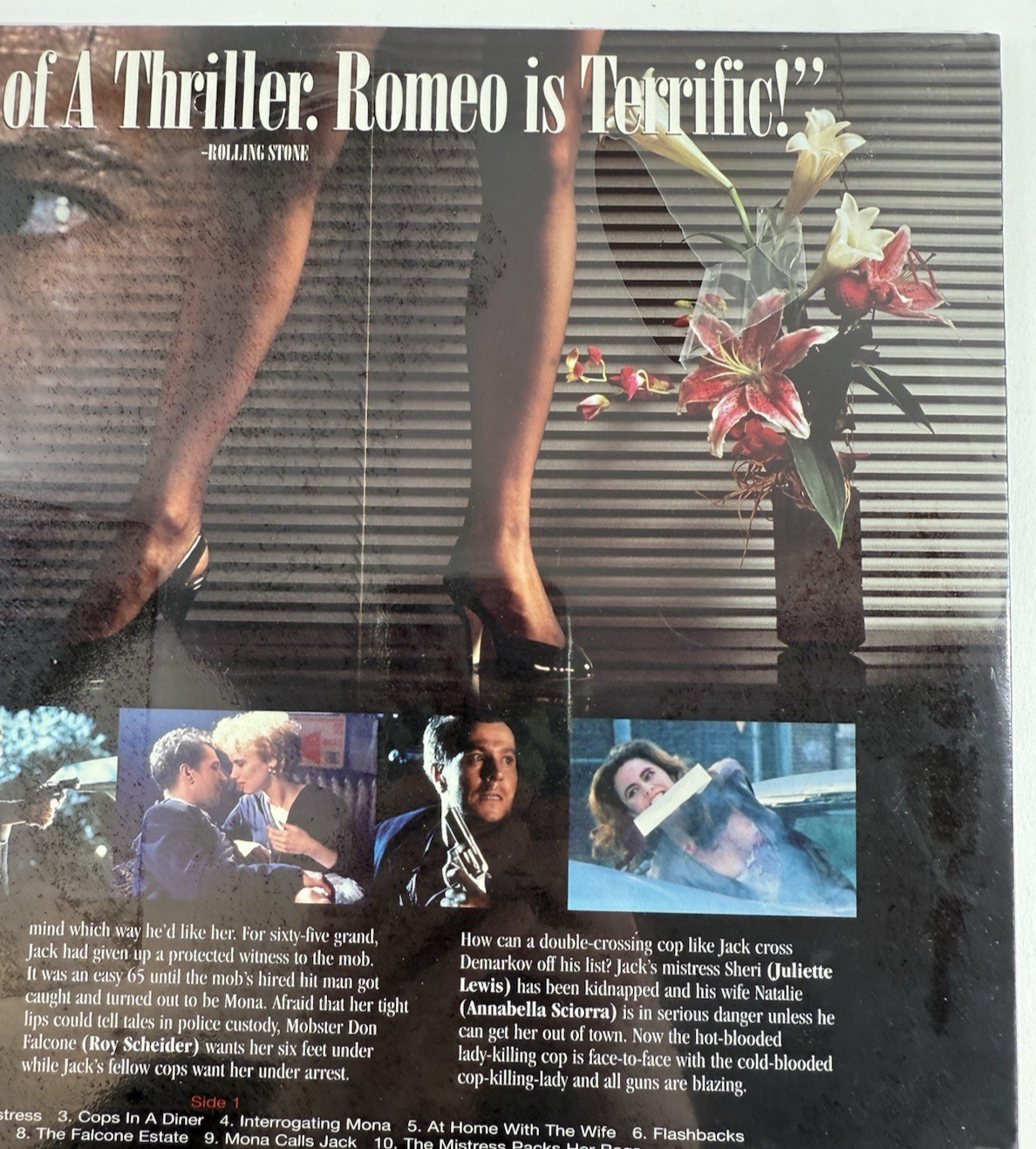 Romeo Is Bleeding (Laserdisc, 1994) Extended CLV Deluxe Widescreen Edition