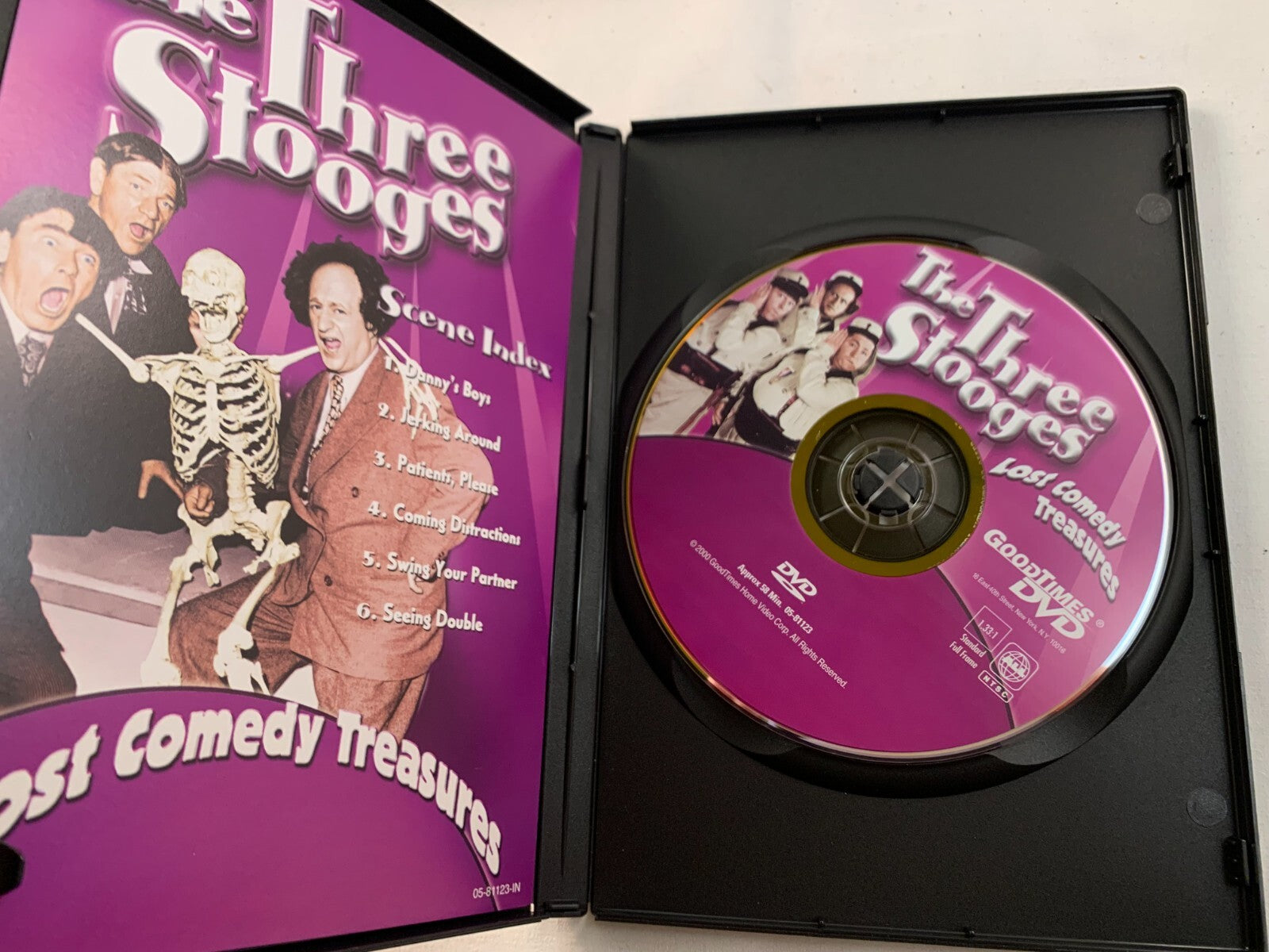 The Three Stooges - Kings of Laughter/Swing Parade/Lost Comedy Treas.. (DVD lot)