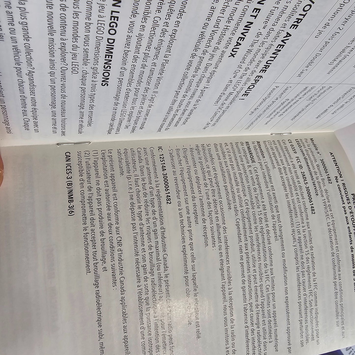 Lego Dimensions (Nintendo Wii U, 2015) Game Case Manual -  Tested