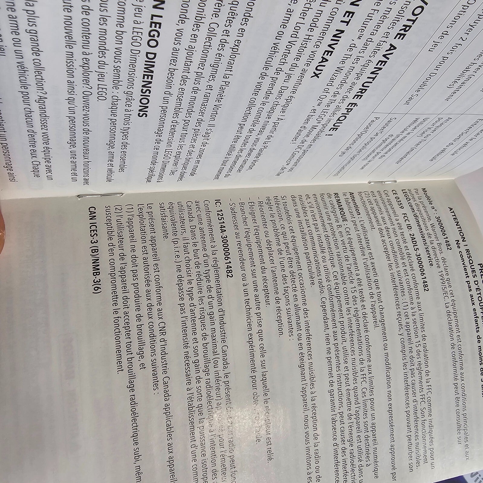 Lego Dimensions (Nintendo Wii U, 2015) Game Case Manual -  Tested