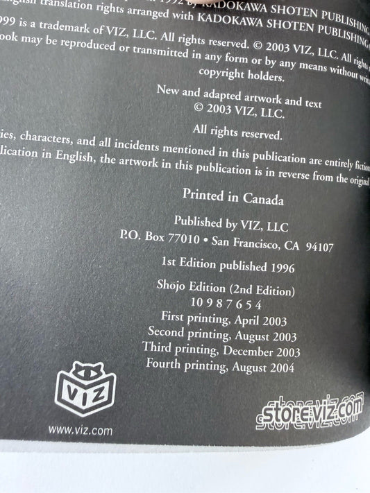 X/1999 Prelude (Manga,Viz Media, 2004) Tokyopop 4th Printing