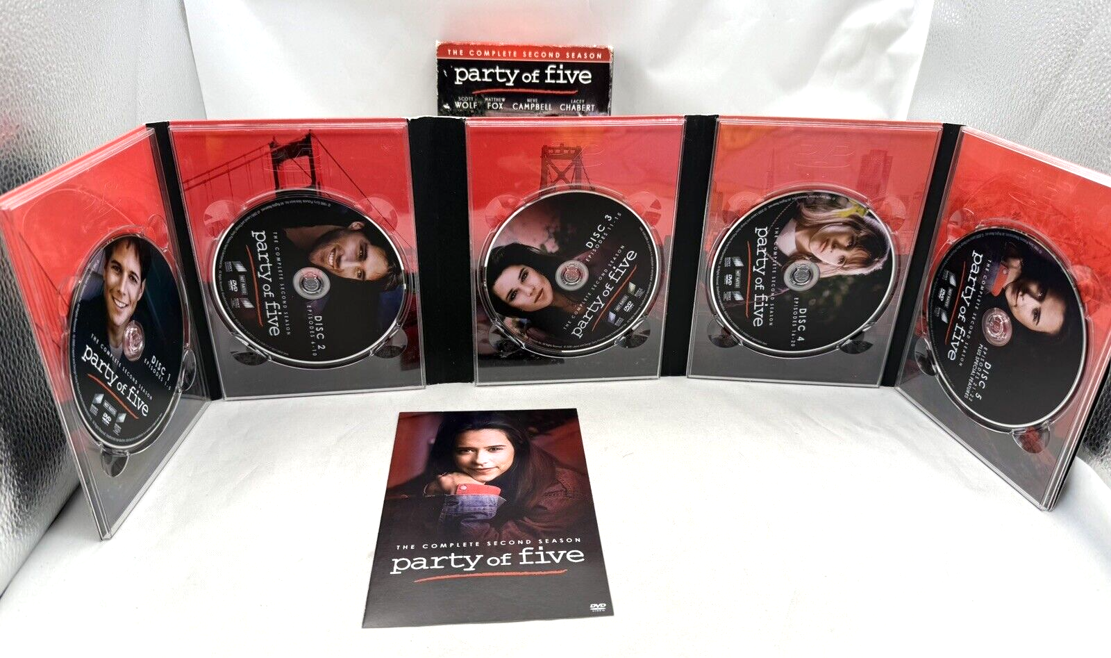 Party of Five: Seasons 1, 2, And 3 (DVD Box Set Bundle) Tested And Working