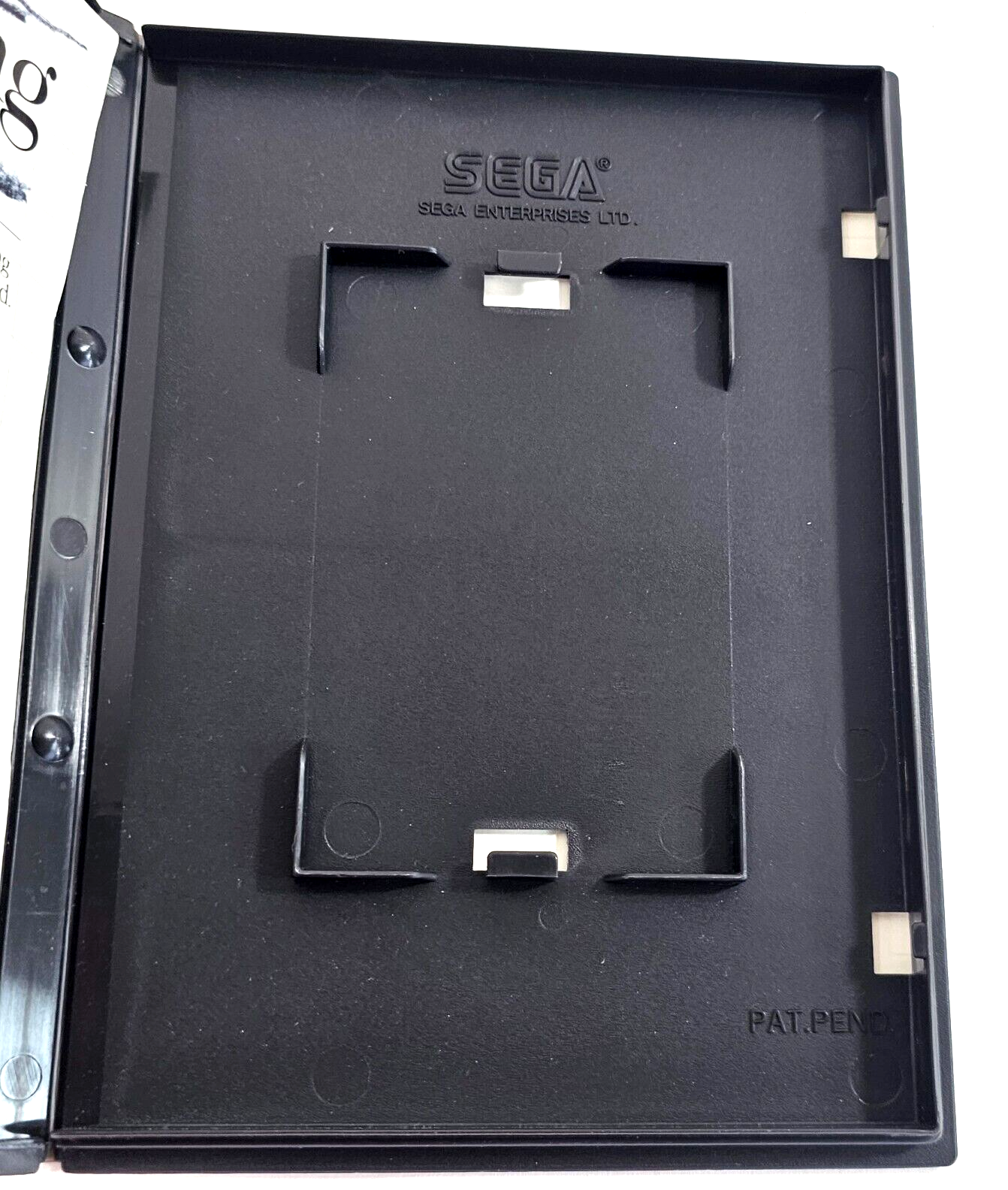 F-16 Fighting Falcon (Sega Master System, 1986) Game Card, Case, Manual - Tested