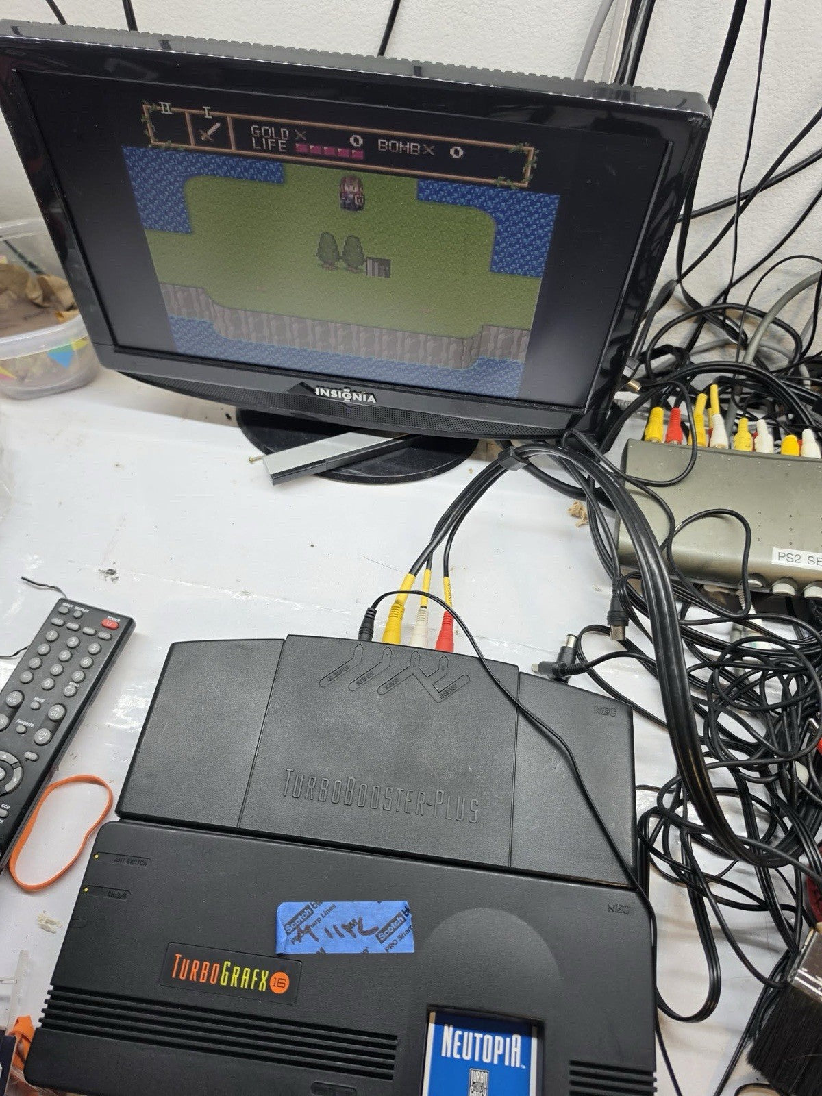 Neutopia (TurboGrafx-16, 1990) Game, Case, Manual - Tested and Working