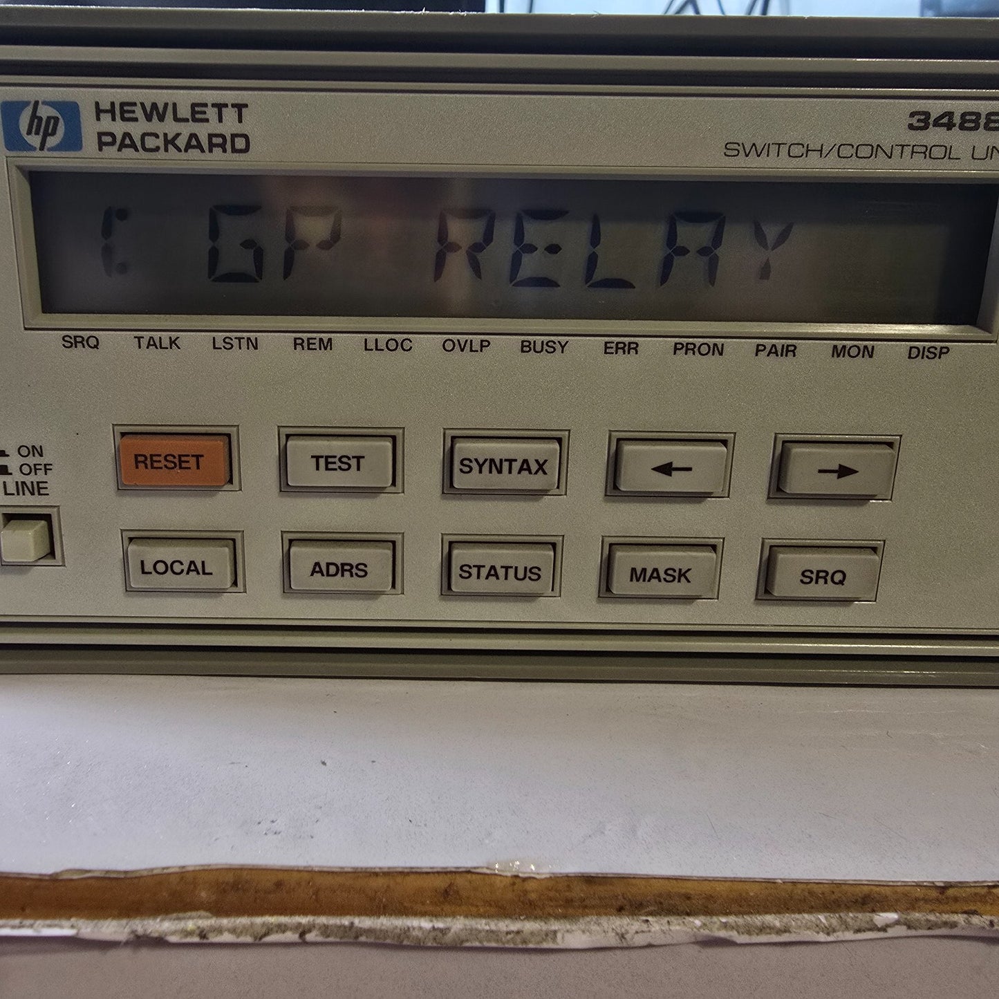 HP Agilent 44471A General Purpose Relay Module - Tested and Working (1955)