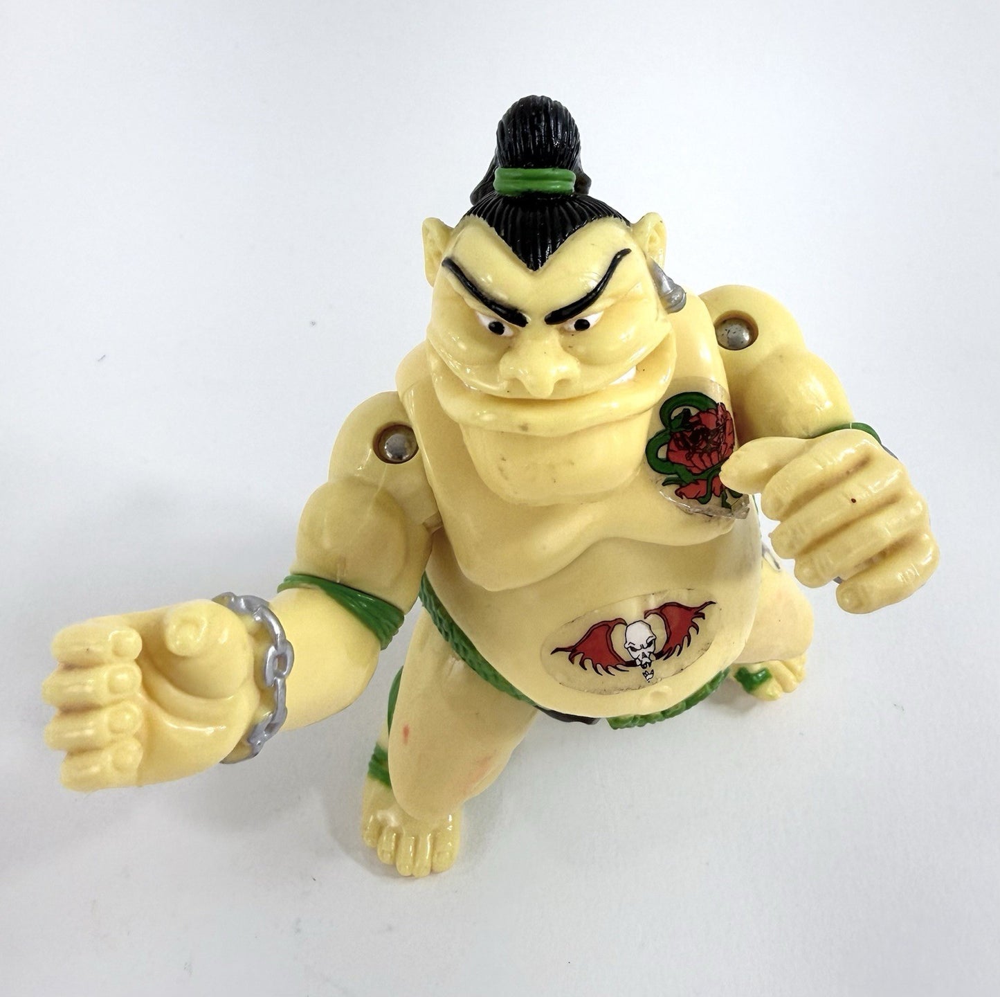 Playmates 1991 Teenage Mutant Ninja Turtles Tattoo Action Figure