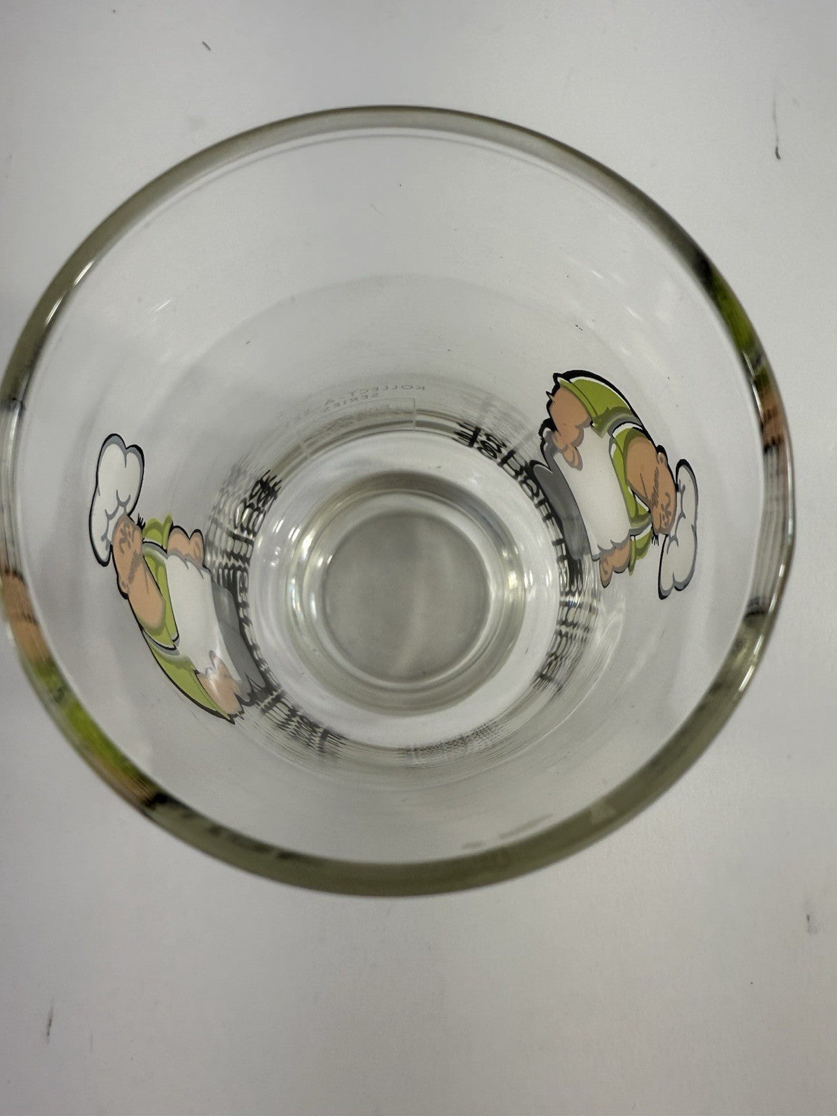 Vintage 1975 Rough House Coca-Cola Kollect-A-Set Series 6” Drinking Glass