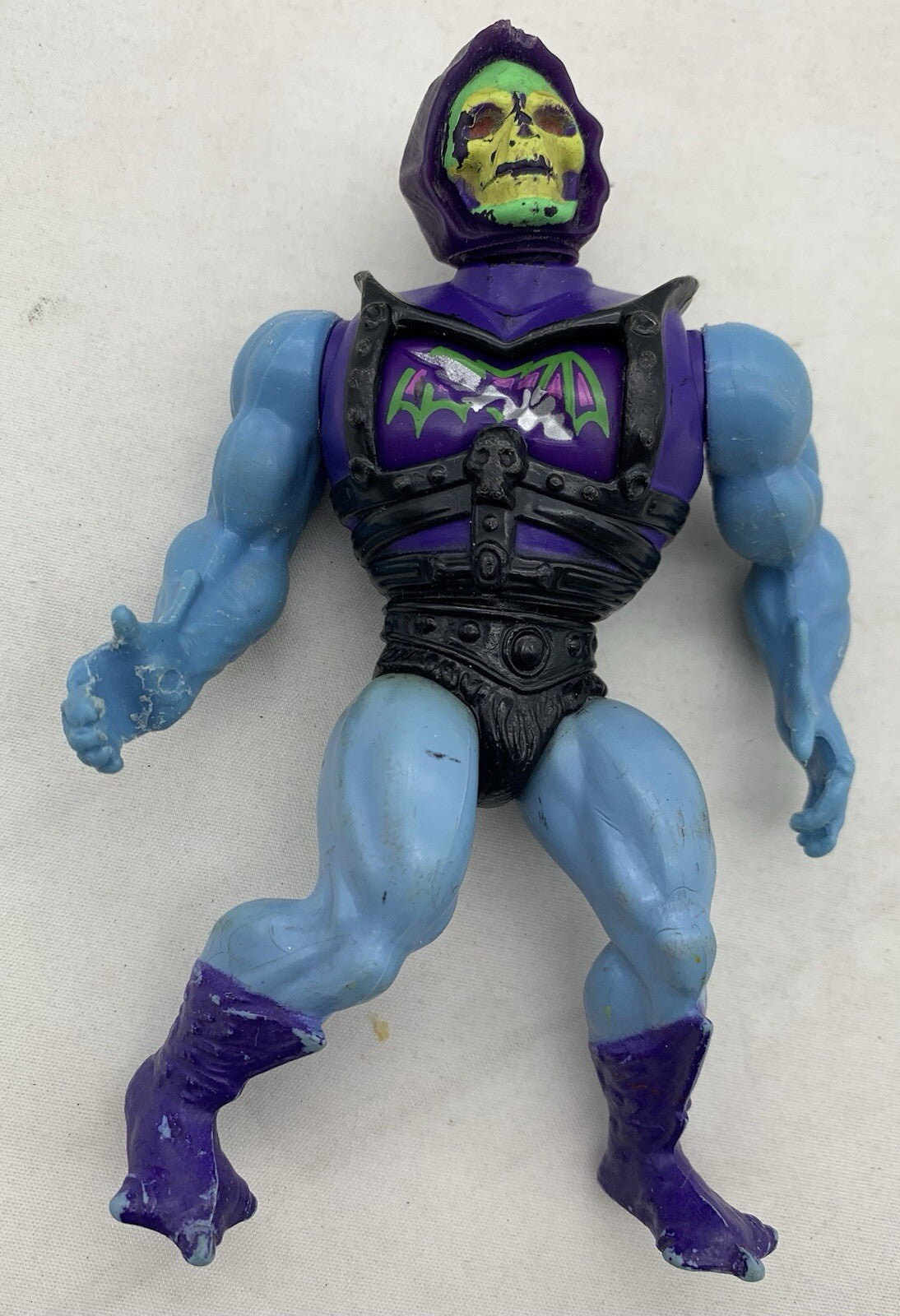 Mattel 1983 Masters of the Universe 6" Battle Armor Skeletor Action Figure