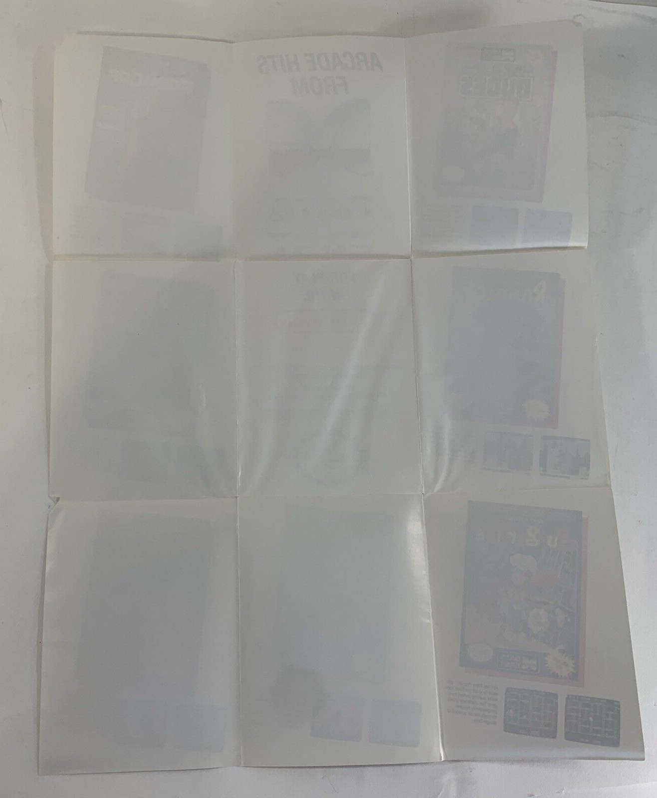 Bad Dudes (Nintendo Entertainment System, 1990) Game Box Manual Poster - Tested