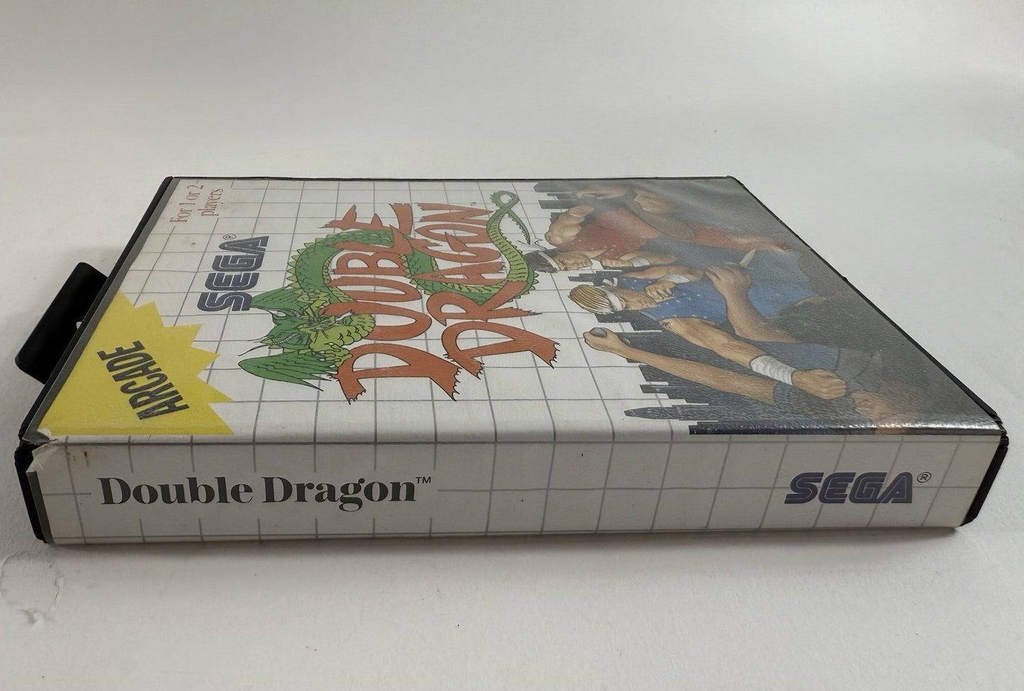 Double Dragon (Sega Master System, 1988) Game Case Manual - Tested and Working