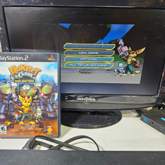 Ratchet & Clank: Size Matters (Sony PlayStation 2, 2008) Game Case Manual Insert