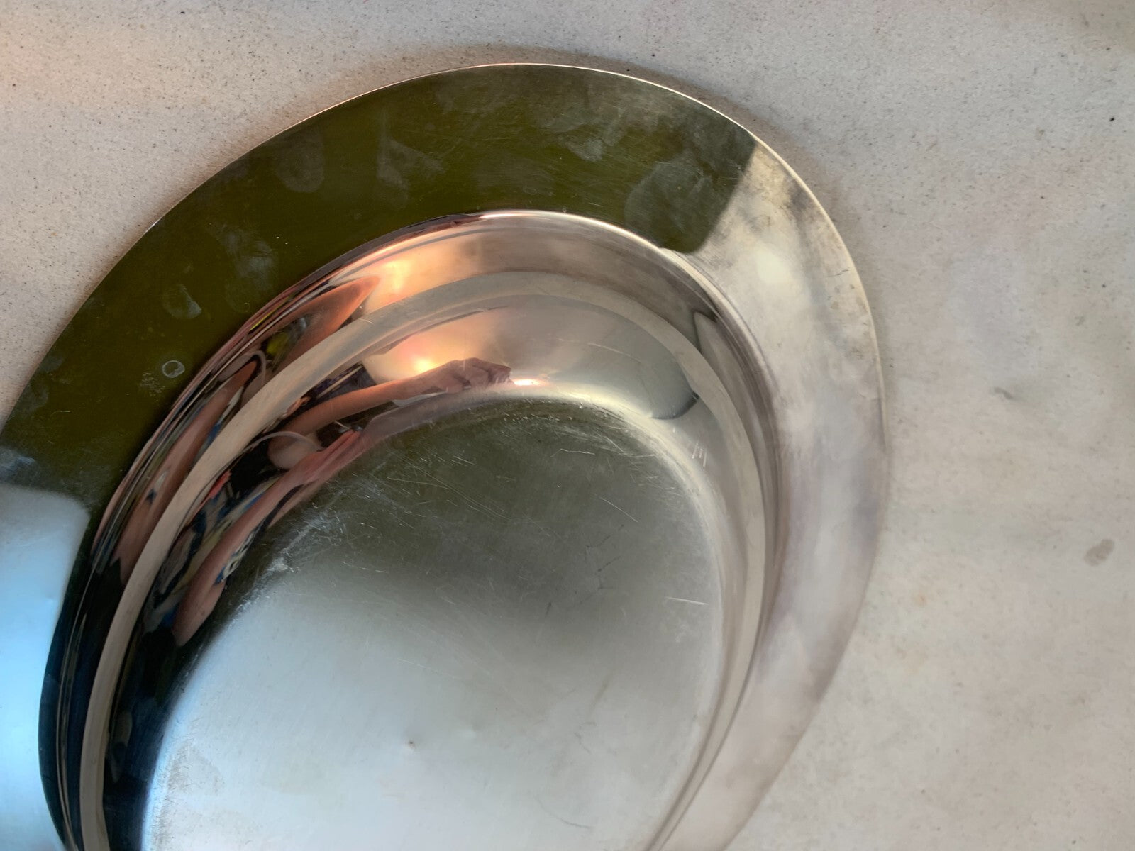 International Silver Company Camille 6012 Oval Divided Serving Dish