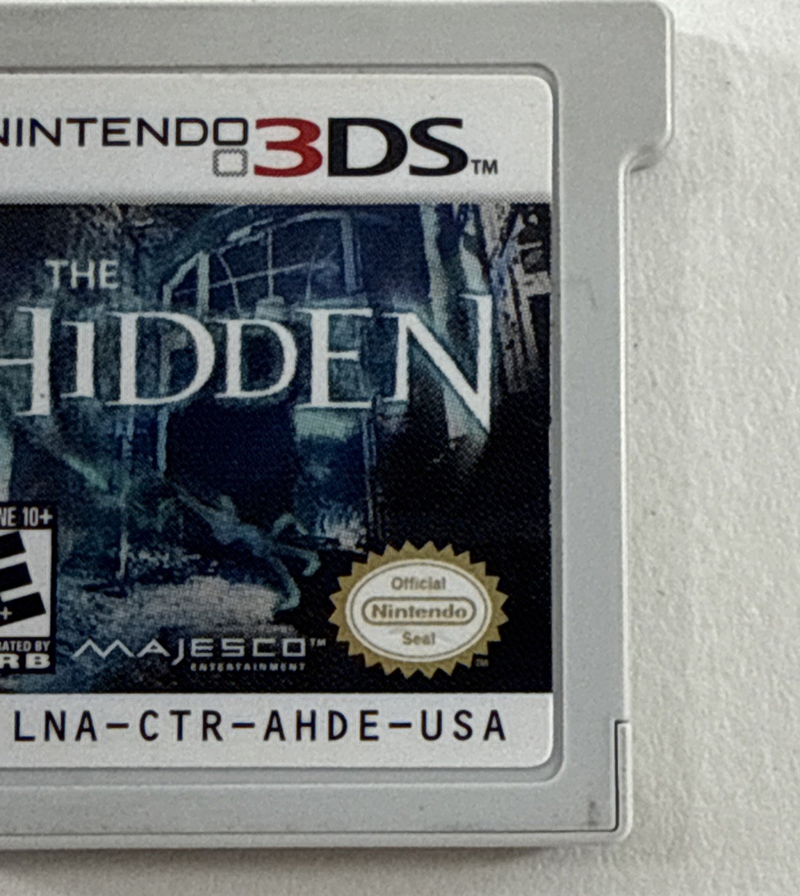 The Hidden (Nintendo 3DS, 2011) Game Cartridge - Tested and Working