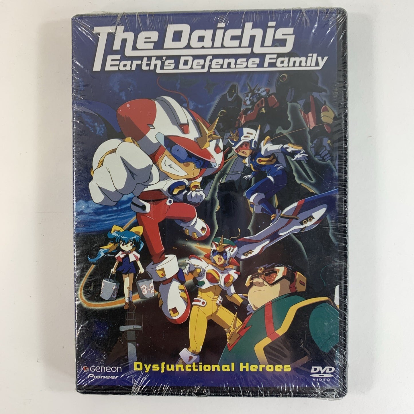 The Daichis: Earths Defense Family: Vol. 1: Dysfunctional Heroes (DVD, 2004) NEW