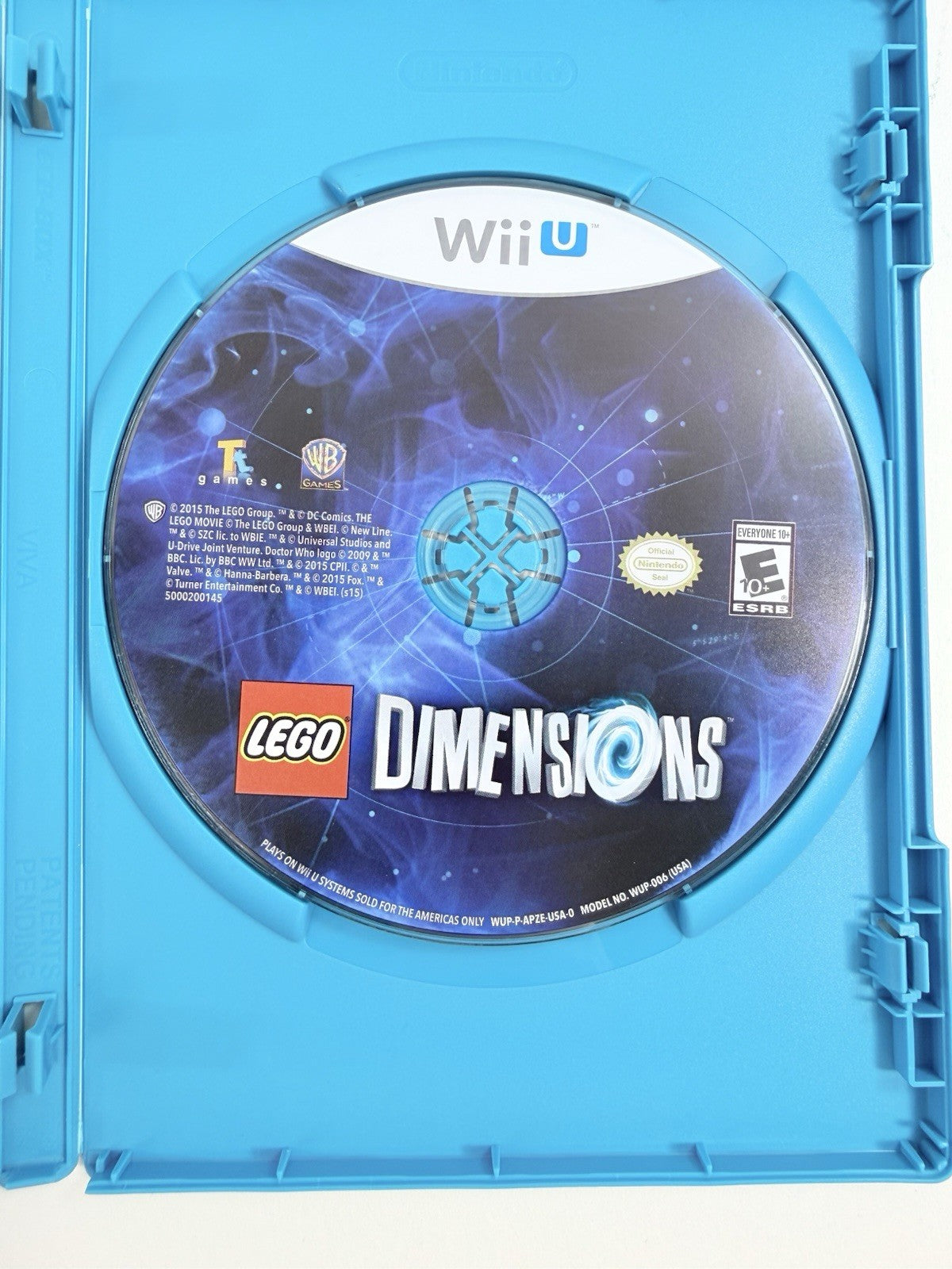 Lego Dimensions (Nintendo Wii U, 2015) Game and Case  - Tested And Working