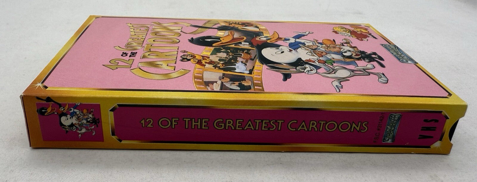 12 of the Greatest Cartoons (VHS, 1990) Tested and Working