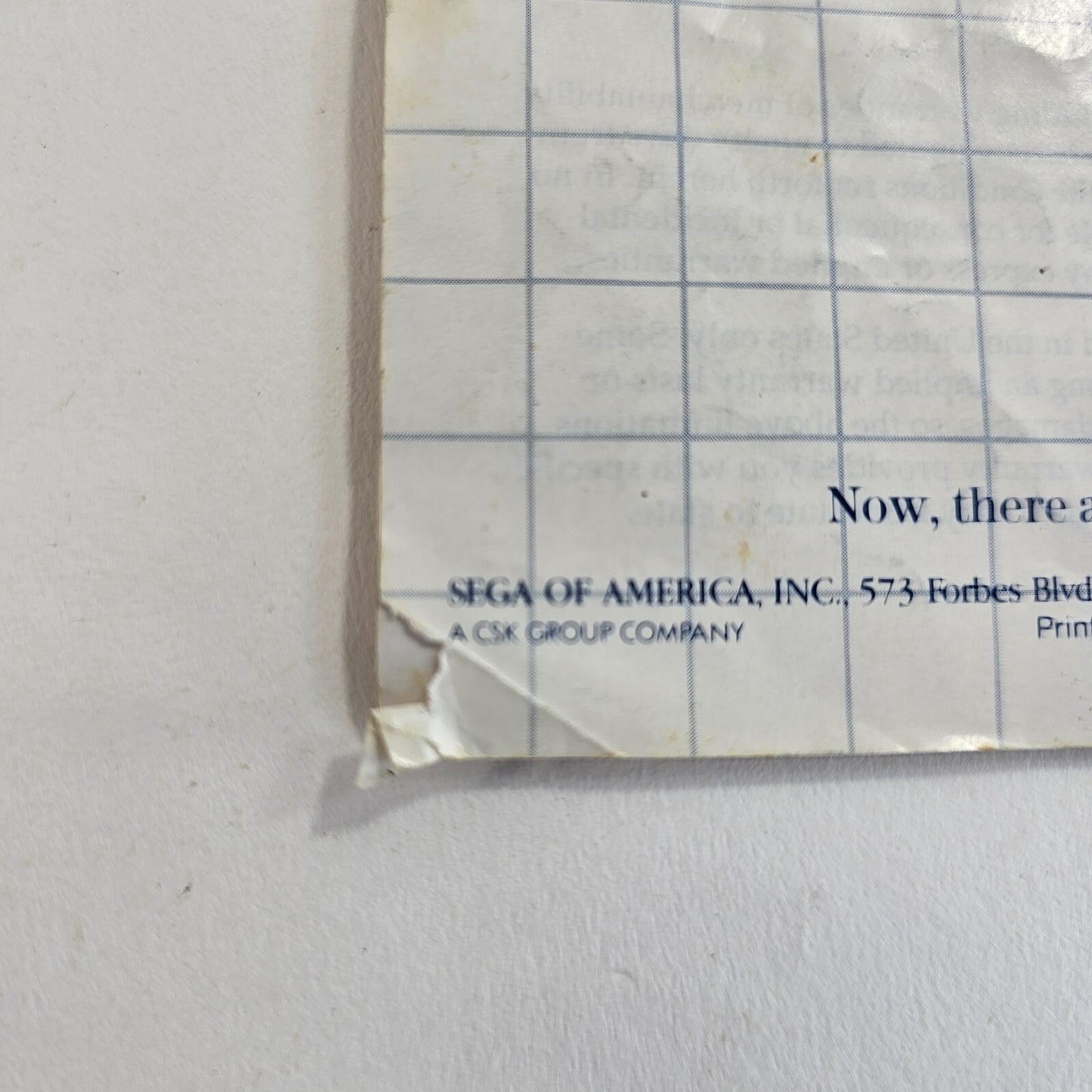 Out Run (Sega Master System, 1987) Game Case Manual - Tested and Working