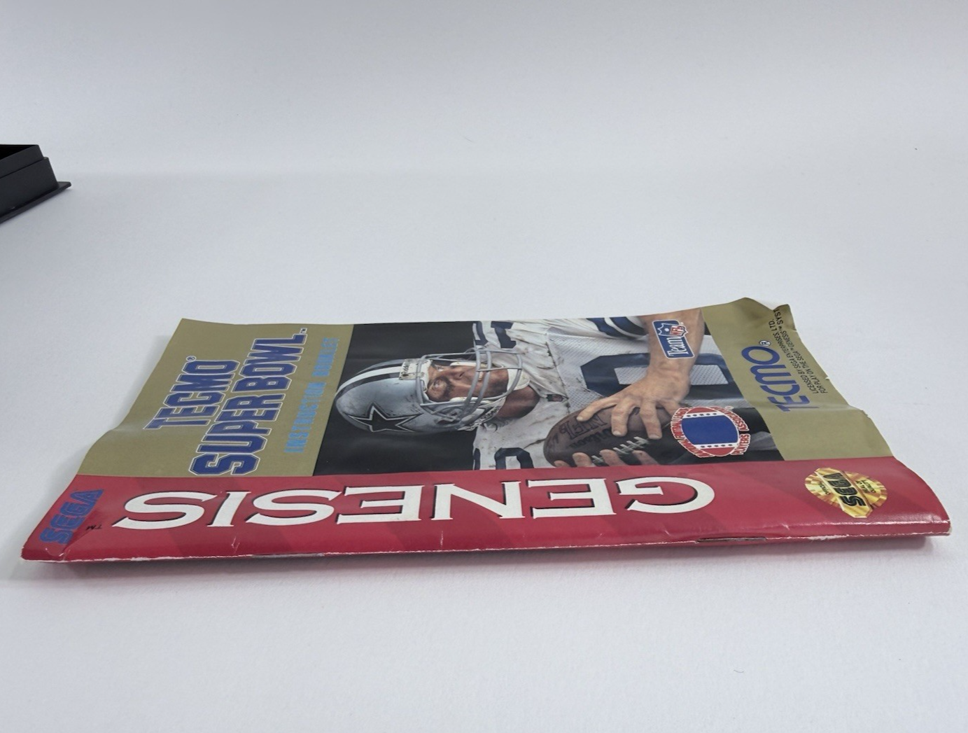 Tecmo Super Bowl (Sega Genesis, 1993) Game, Case, Manual - Tested and Working