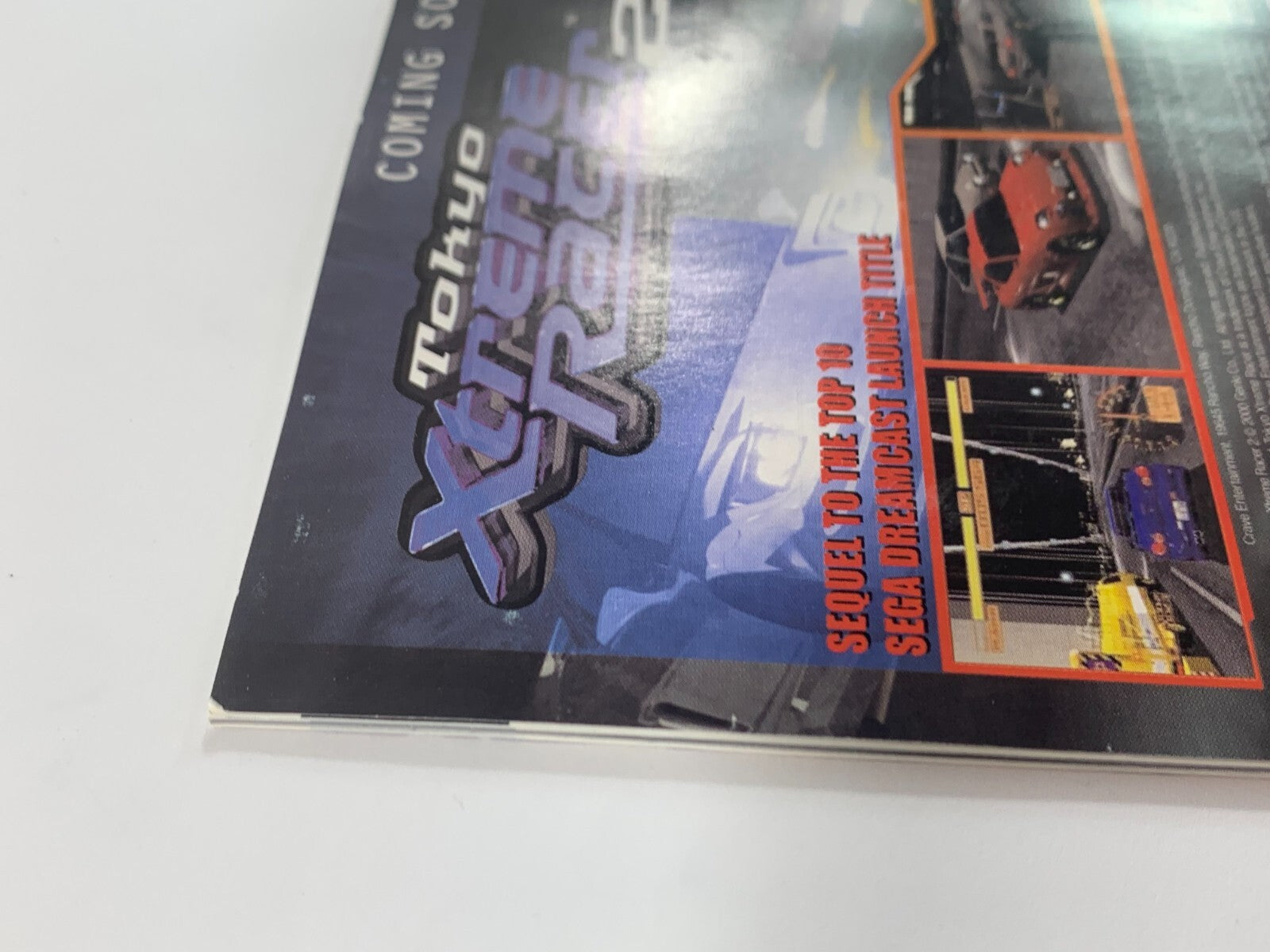 Ultimate Fighting Championship (Dreamcast, 2000) Game Case Manual Registration