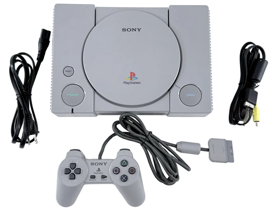 Sony PlayStation 1 Console SCPH-9001 Console with Controller and Cables - Tested