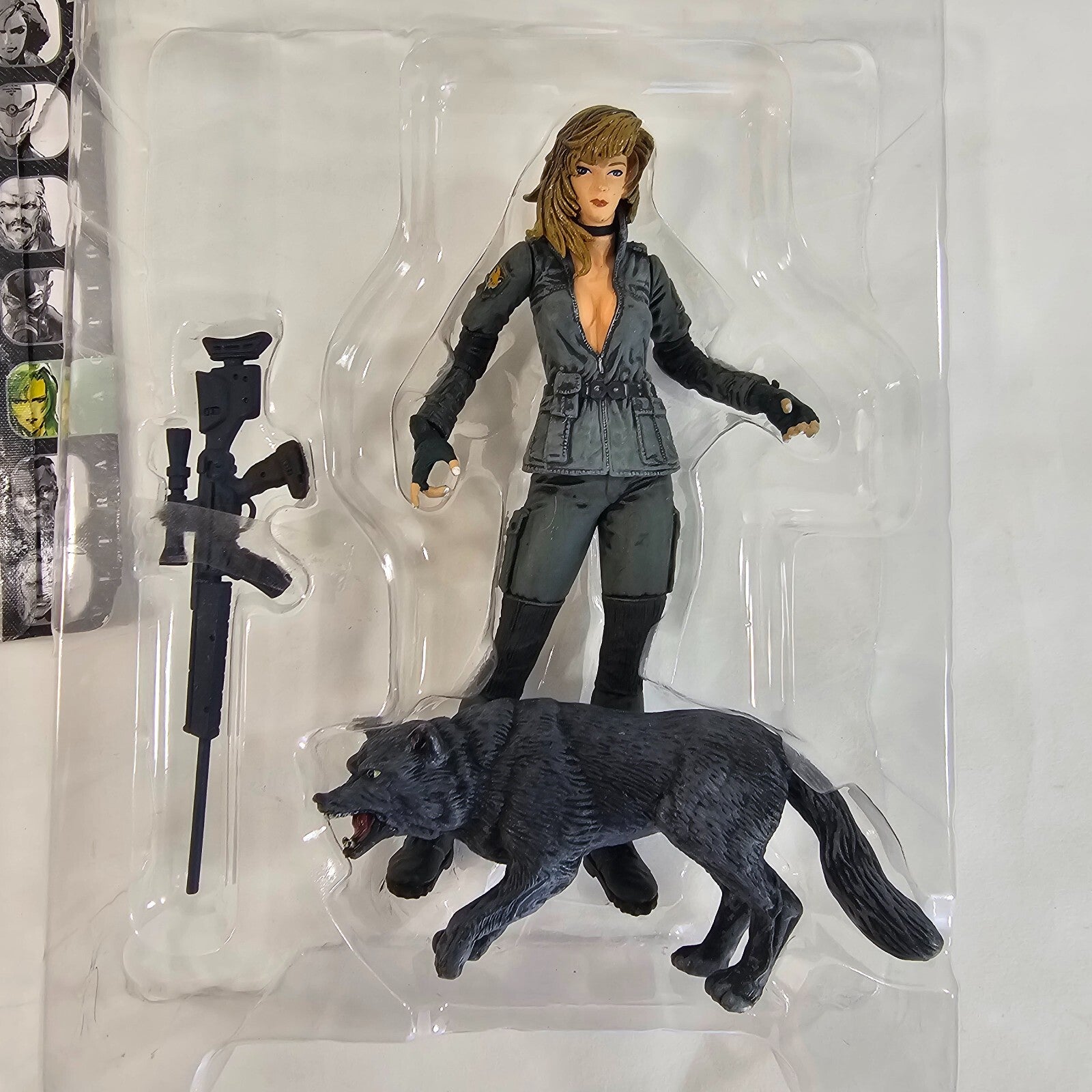 McFarlane Toys 1998 Metal Gear Solid Sniper Wolf Tactical Action Figure with Box
