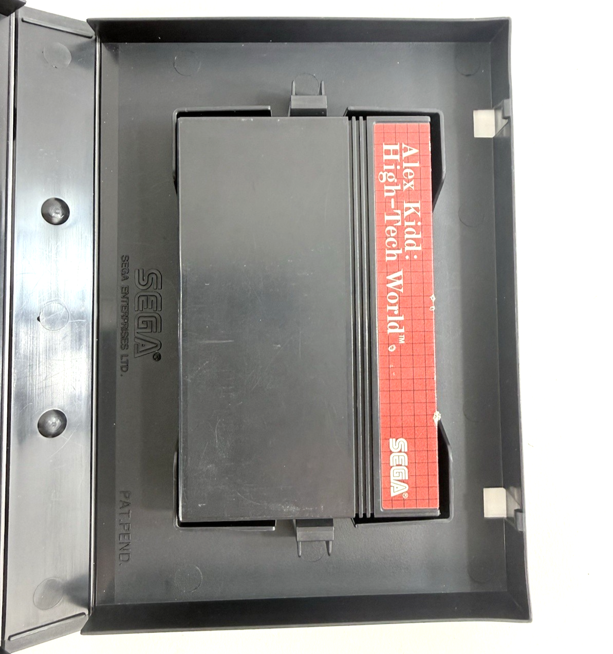 Alex Kidd in High-Tech World (Sega Master System, 1989) Game and Case - Tested
