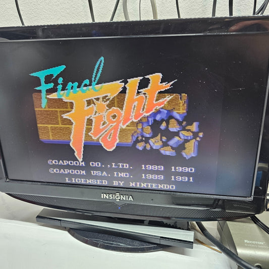 Final Fight (Super Nintendo, 1991) Game Cartridge - Tested and Working