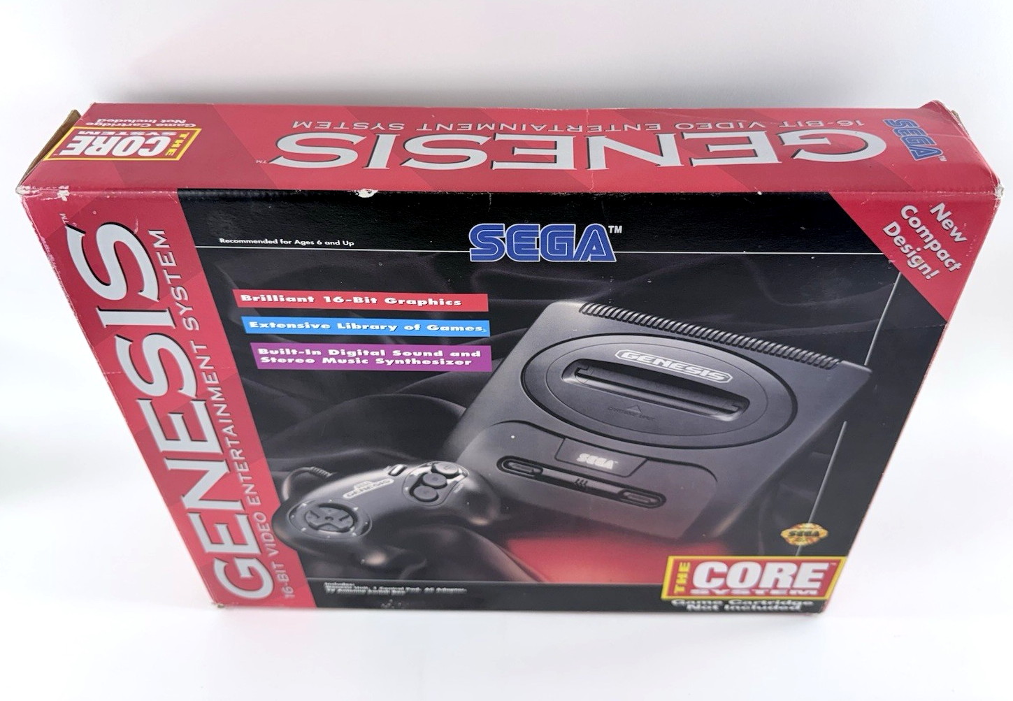Sega Genesis Model 2 The Core System Console with Original Box and Accessories
