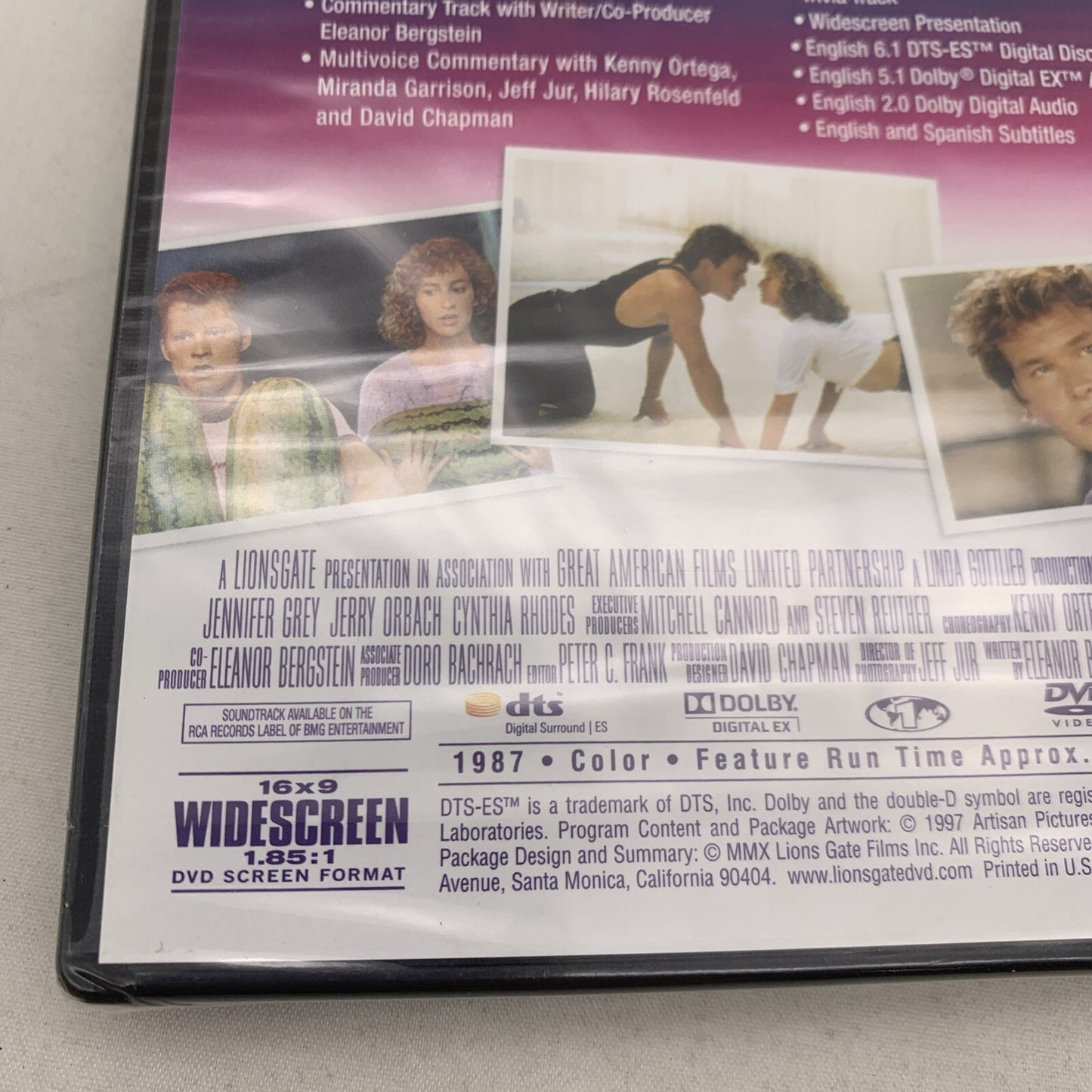 Dirty Dancing (DVD, 1997) New, Factory Sealed