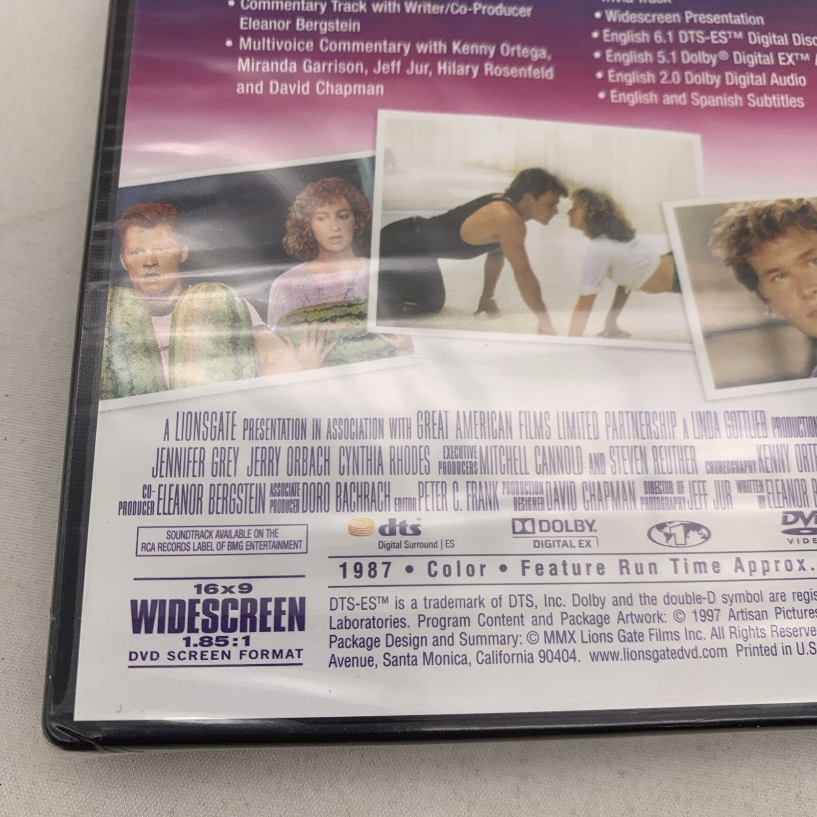 Dirty Dancing (DVD, 1997) New, Factory Sealed